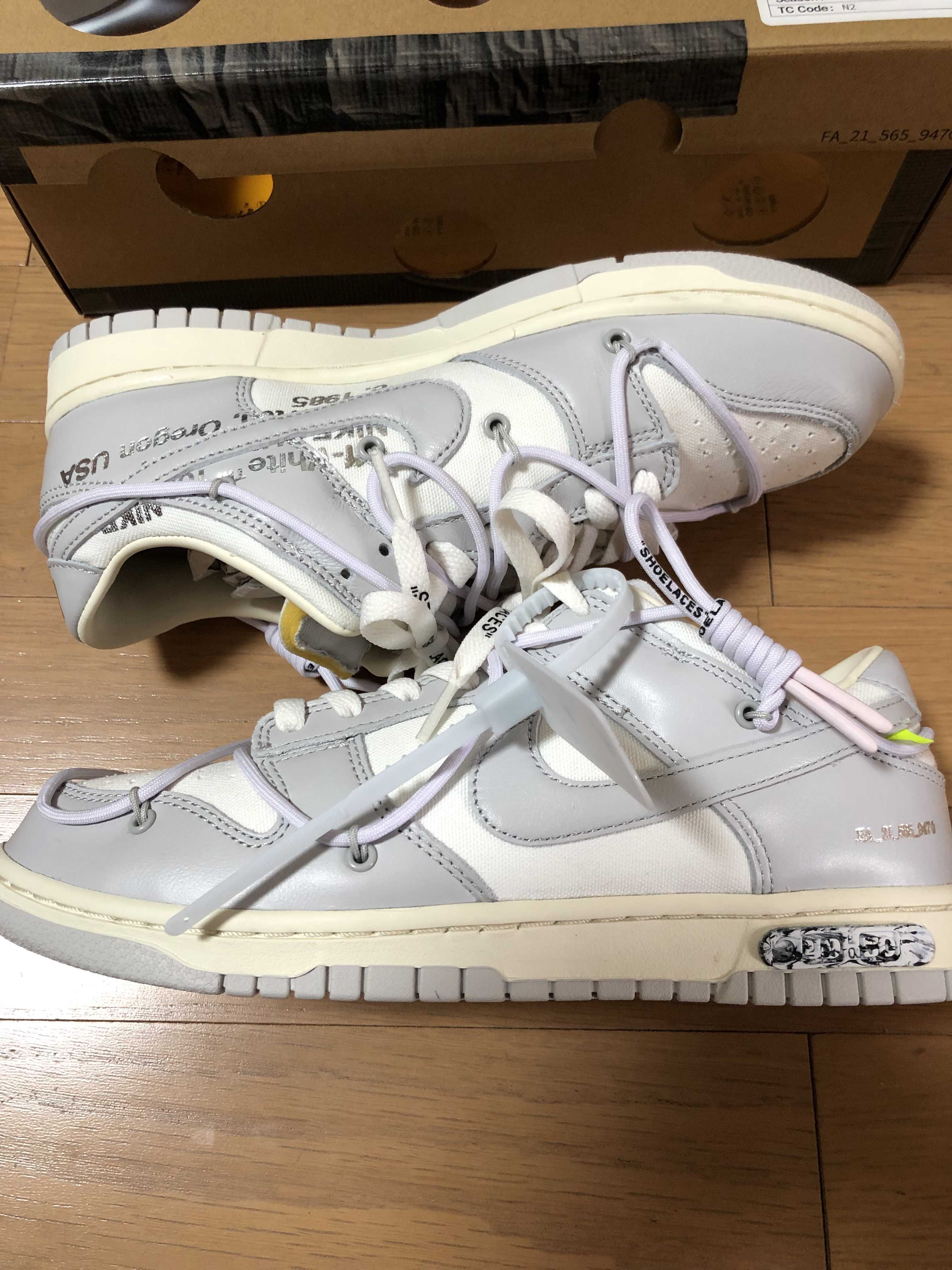 Off-White × Nike Dunk Low 1 of 50 "Lot.49"