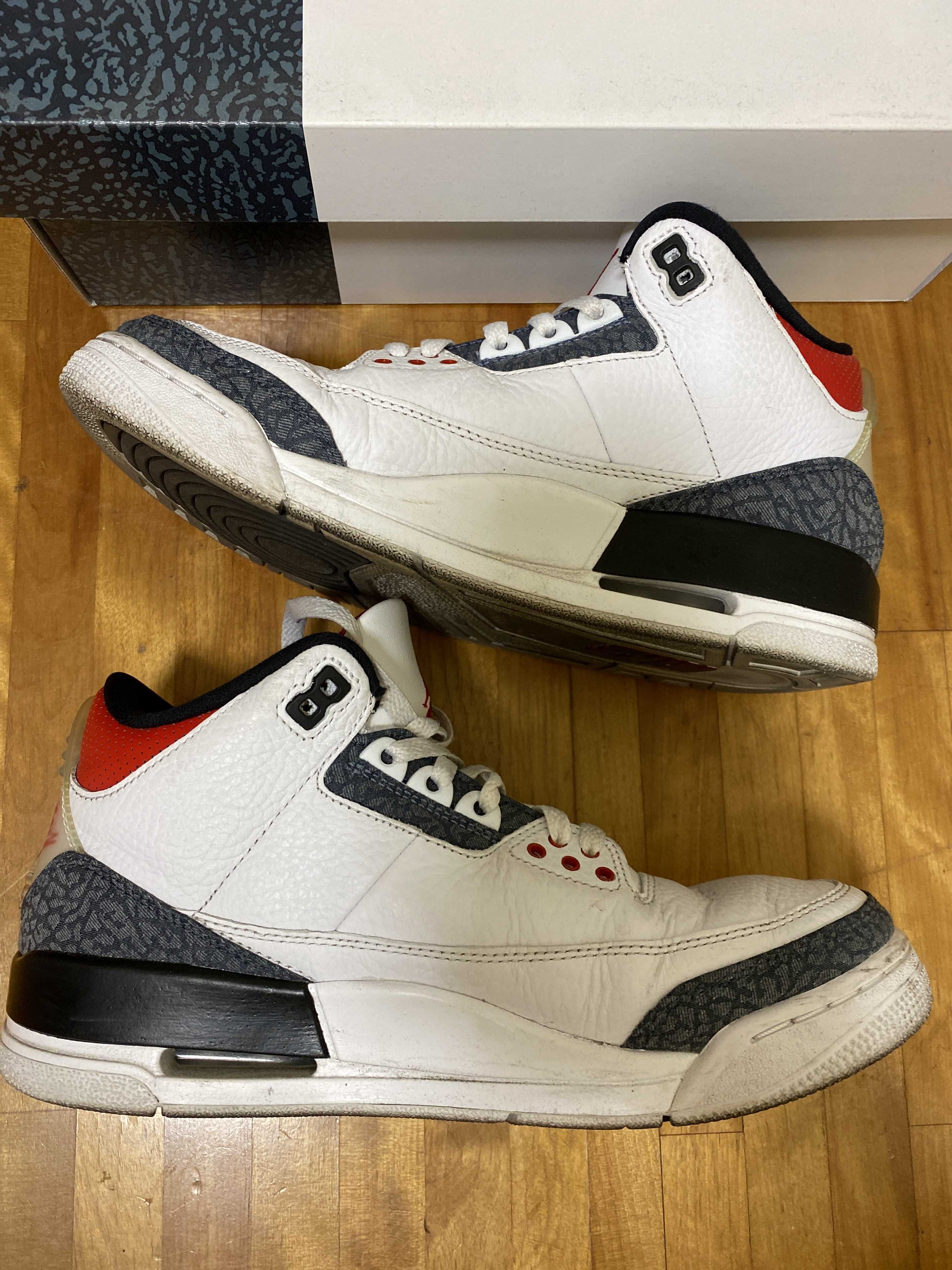 Nike Air Jordan 3 Retro SE-T CO JP "Fire Red Denim"