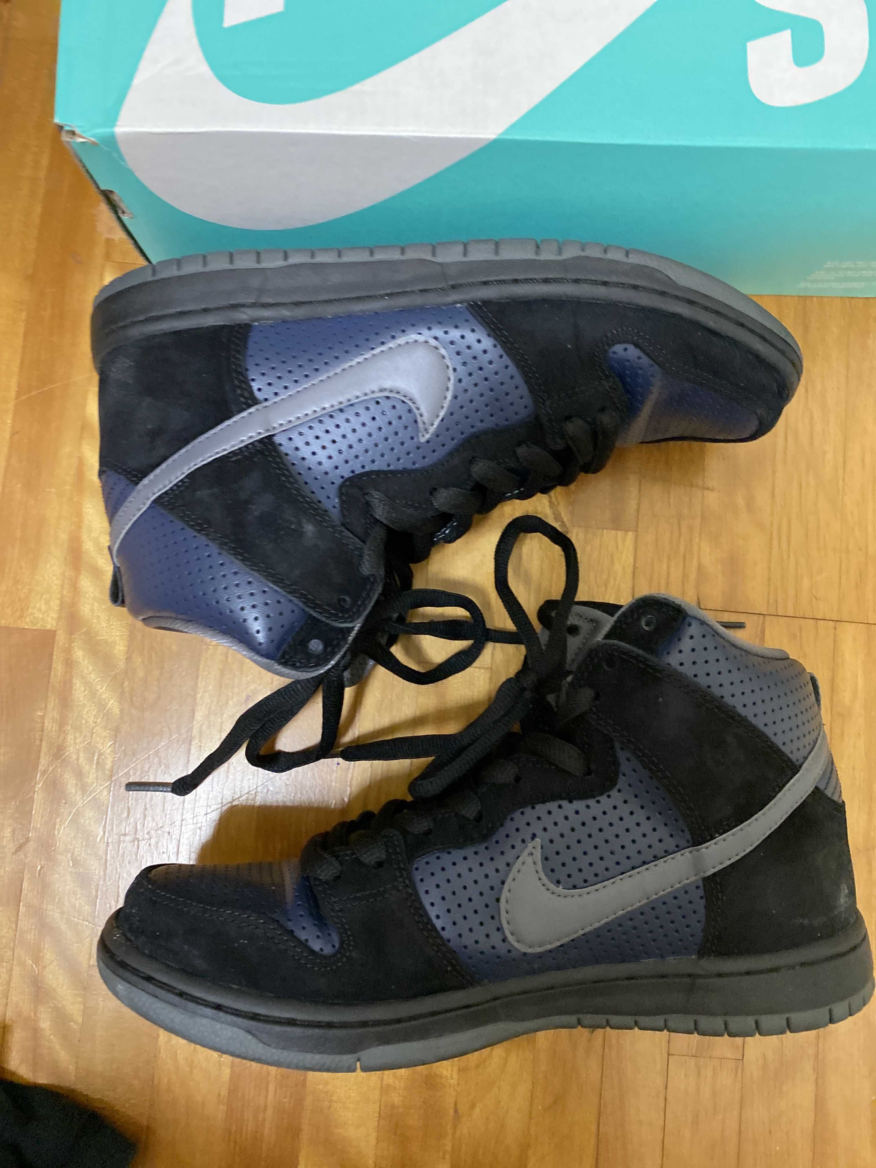 Nike Women's Dunk High "Black and White"