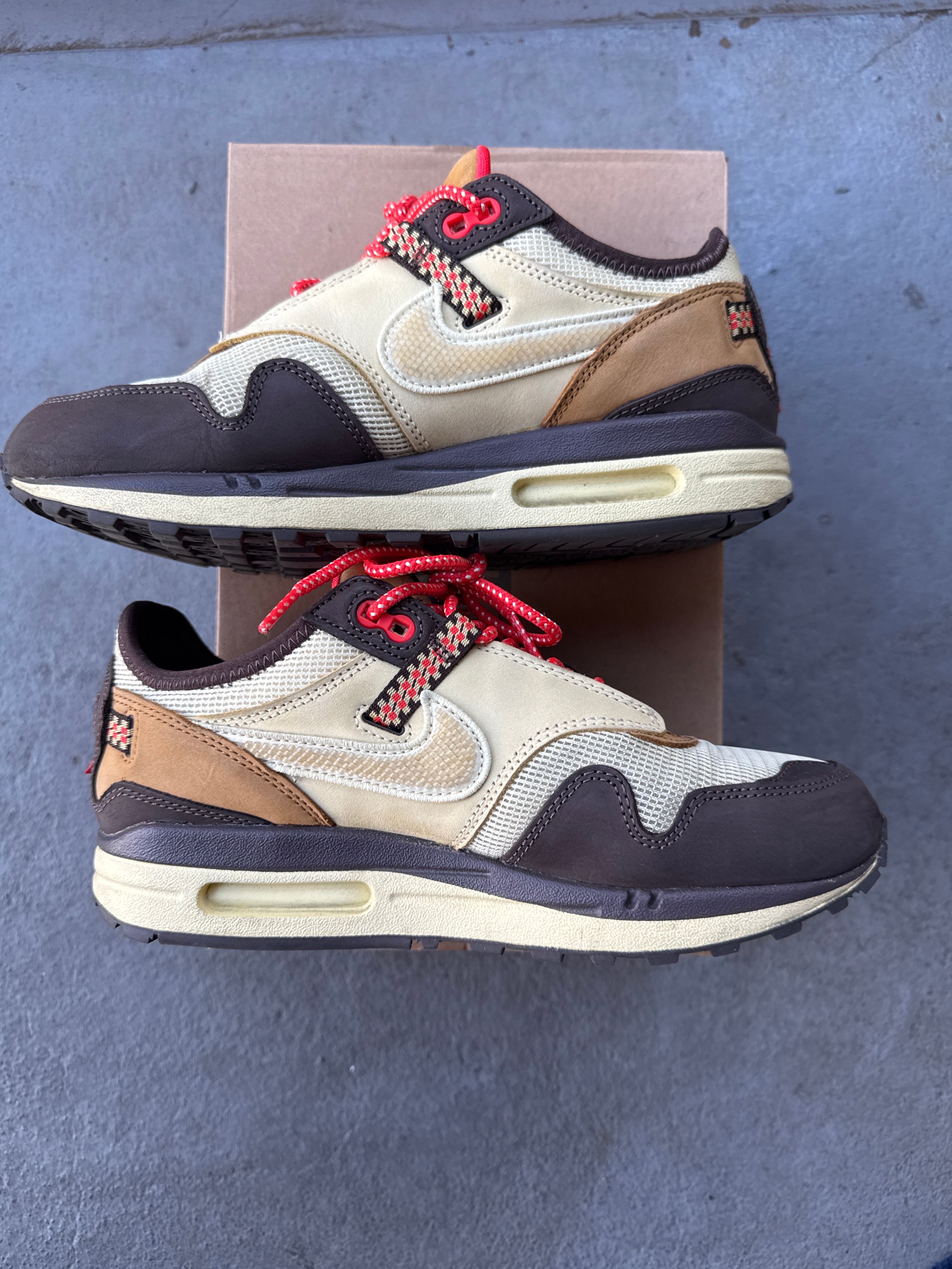 Travis Scott × Nike Air Max 1 "CACT.US Brown"