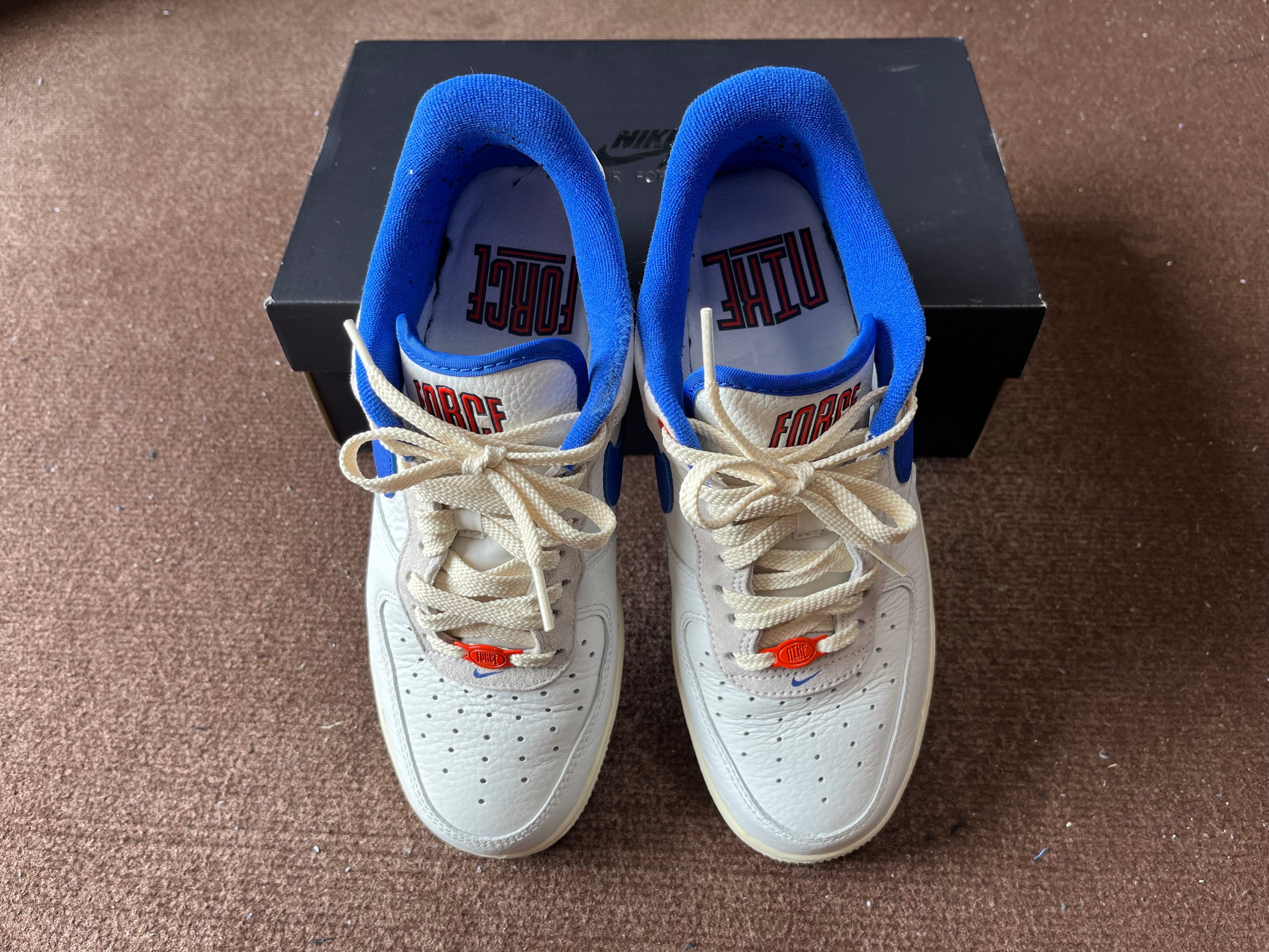 Nike Women's Air Force 1 Low Command Force "White/Blue"