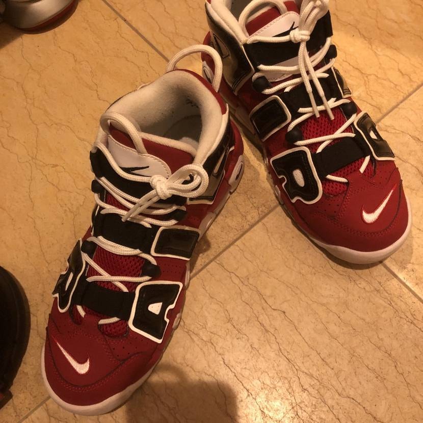 NIKE AIR MORE UPTEMPO ’96 "VARSITY RED/WHITE/BLACK"(2017)