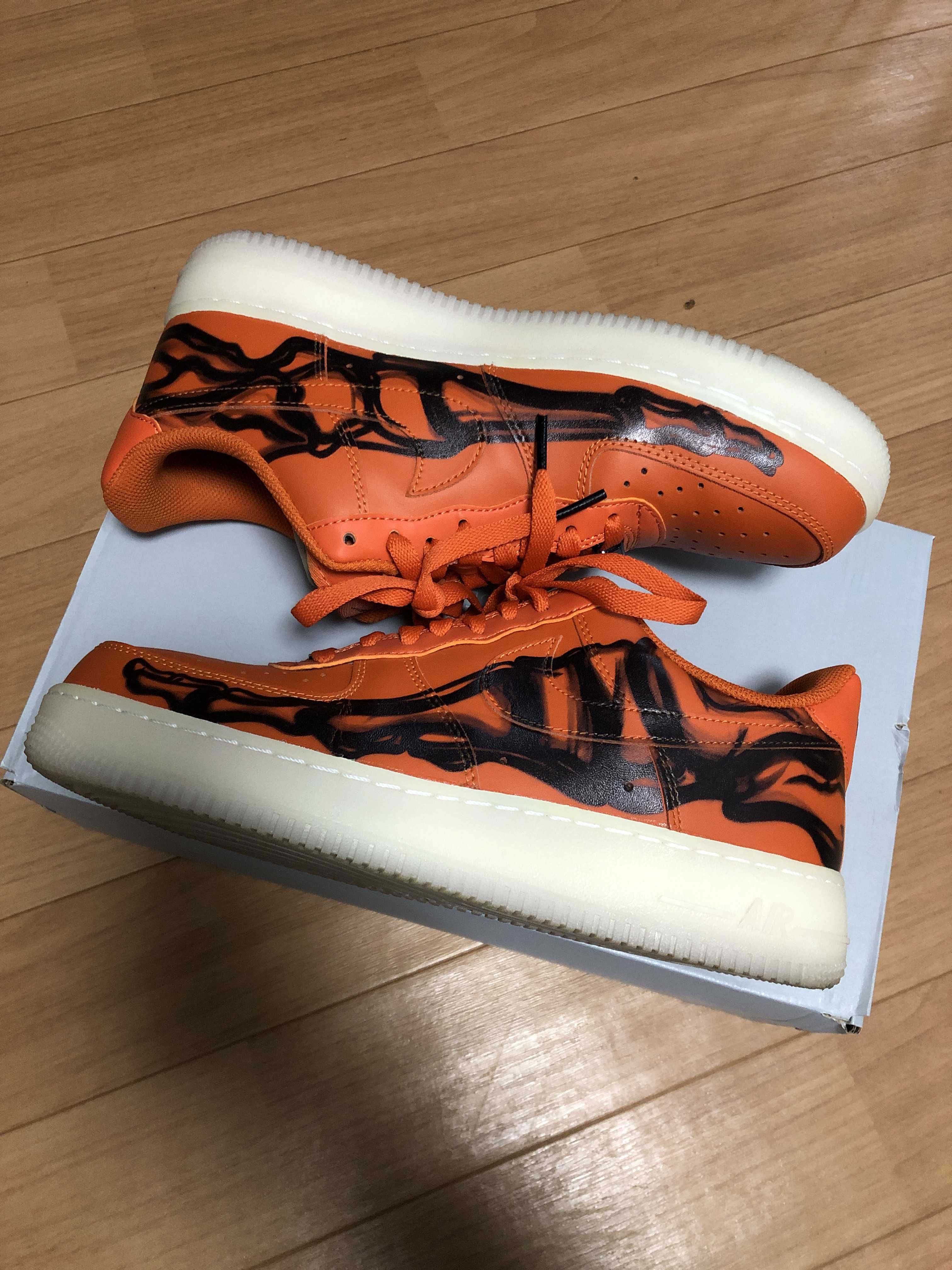 Nike Air Force 1 Low "Orange Skelton"