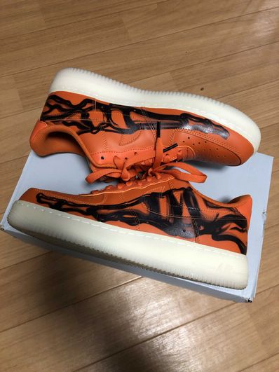 Nike Air Force 1 Low "Orange Skelton"