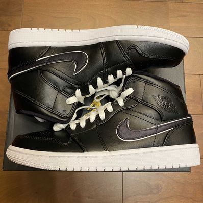 Nike Dunk High "Black and White"