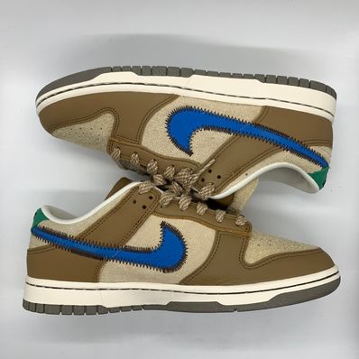 size? × Nike Dunk Low "Dark Driftwood/Photo BlueRattan"
