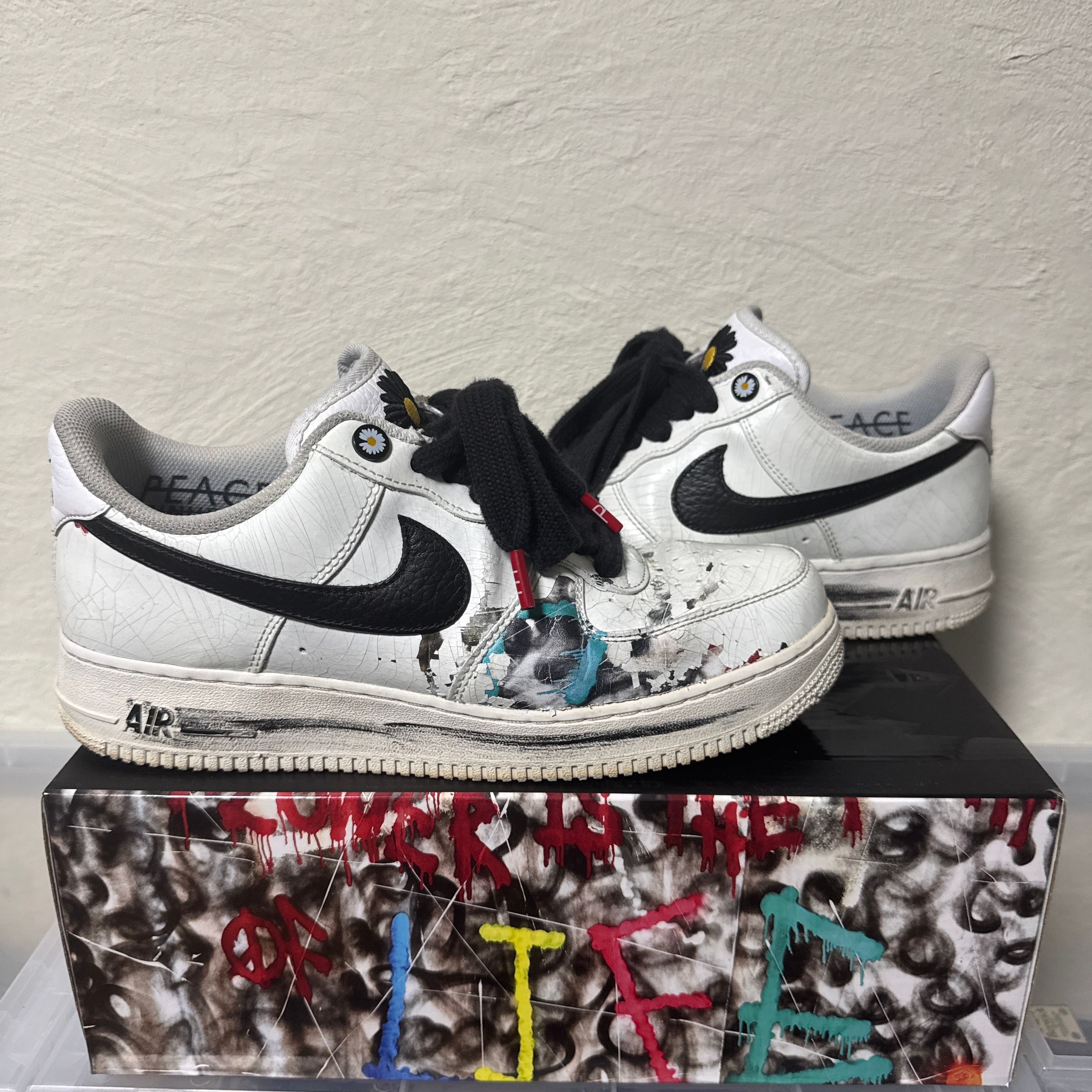 PEACEMINUSONE × Nike Air Force 1 Low "Para-noise/White/Black" / G-DRAGON