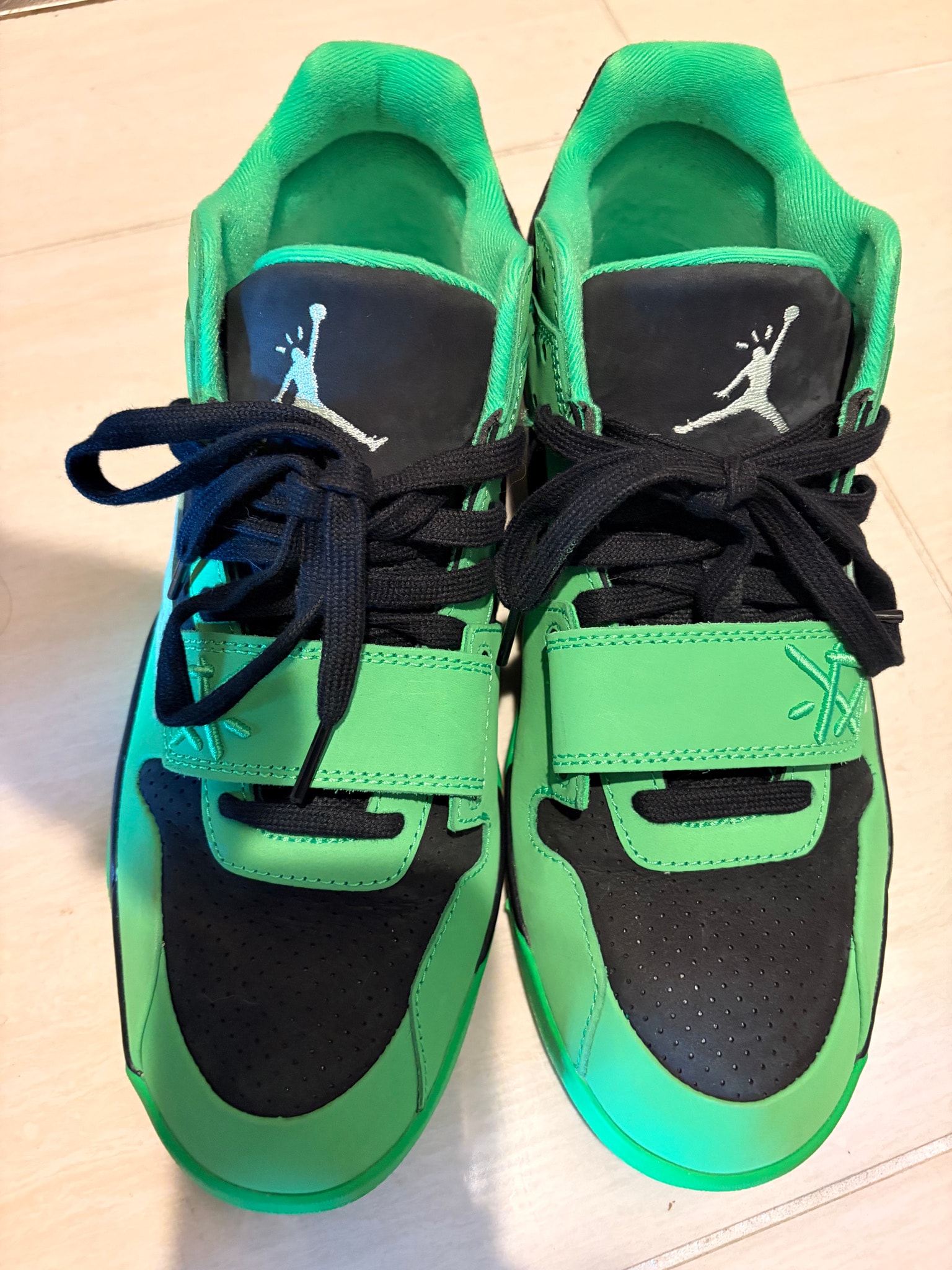 Travis Scott × Nike Jordan Jumpman Jack CJ1 T-Rexx "Green Spark"