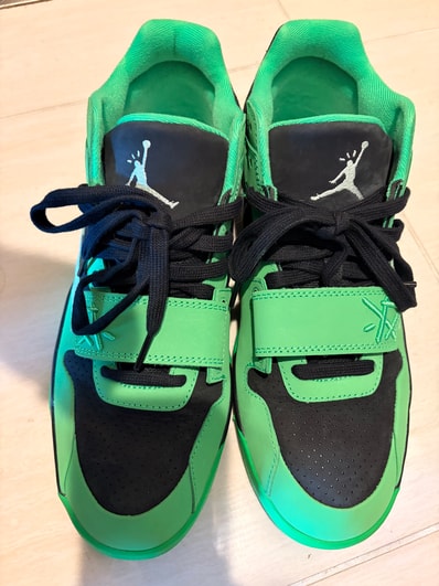Travis Scott × Nike Jordan Jumpman Jack CJ1 T-Rexx "Green Spark"