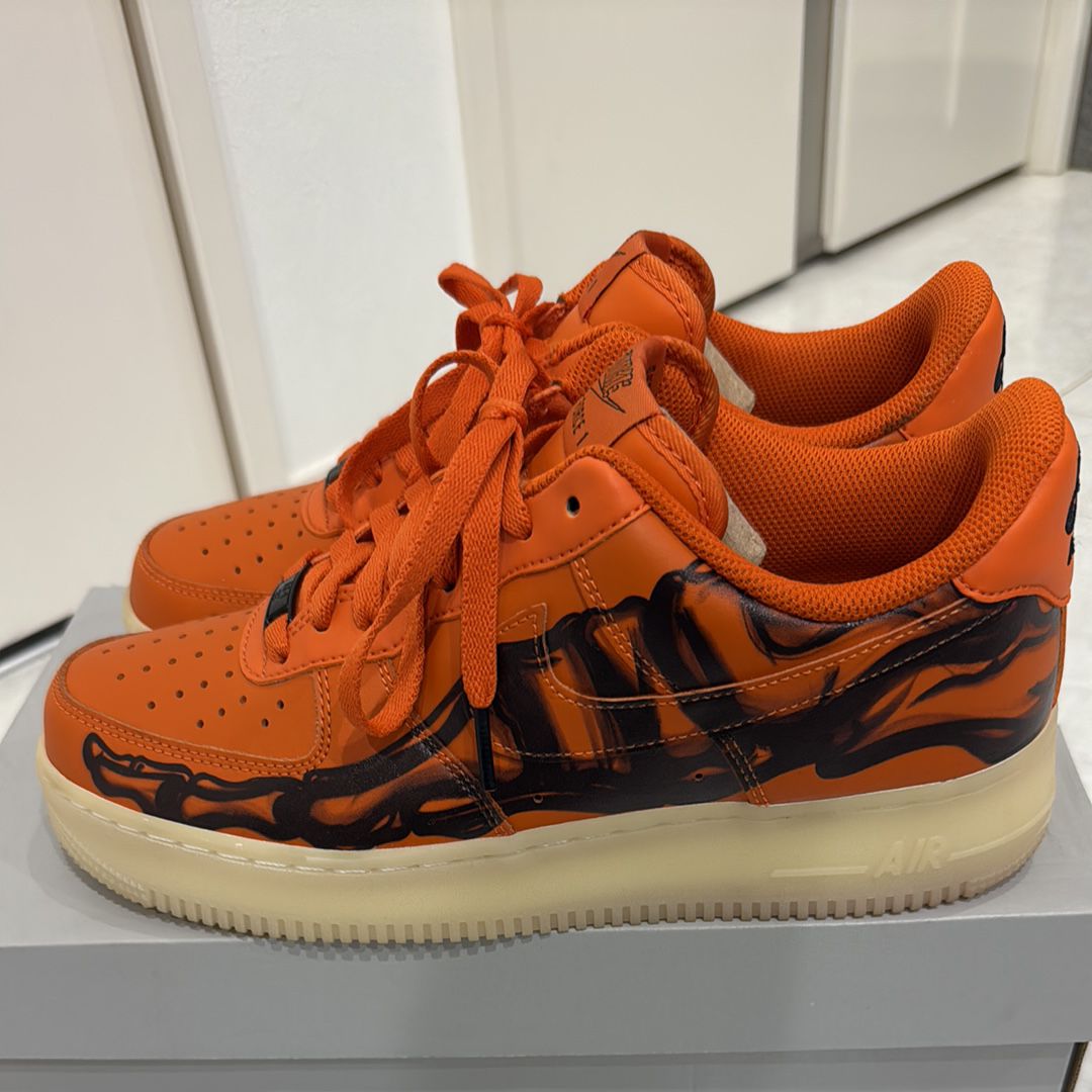 Nike Air Force 1 Low "Orange Skelton"