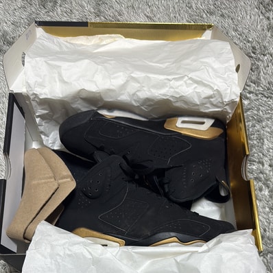 Nike Air Jordan 6 DMP "Black/Metallic Gold" (2020)