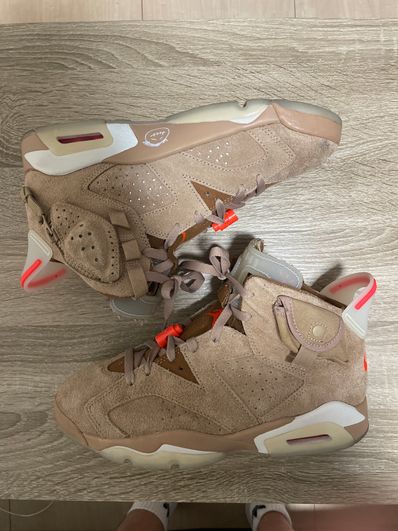 Travis Scott × Nike Air Jordan 6 "British Khaki"