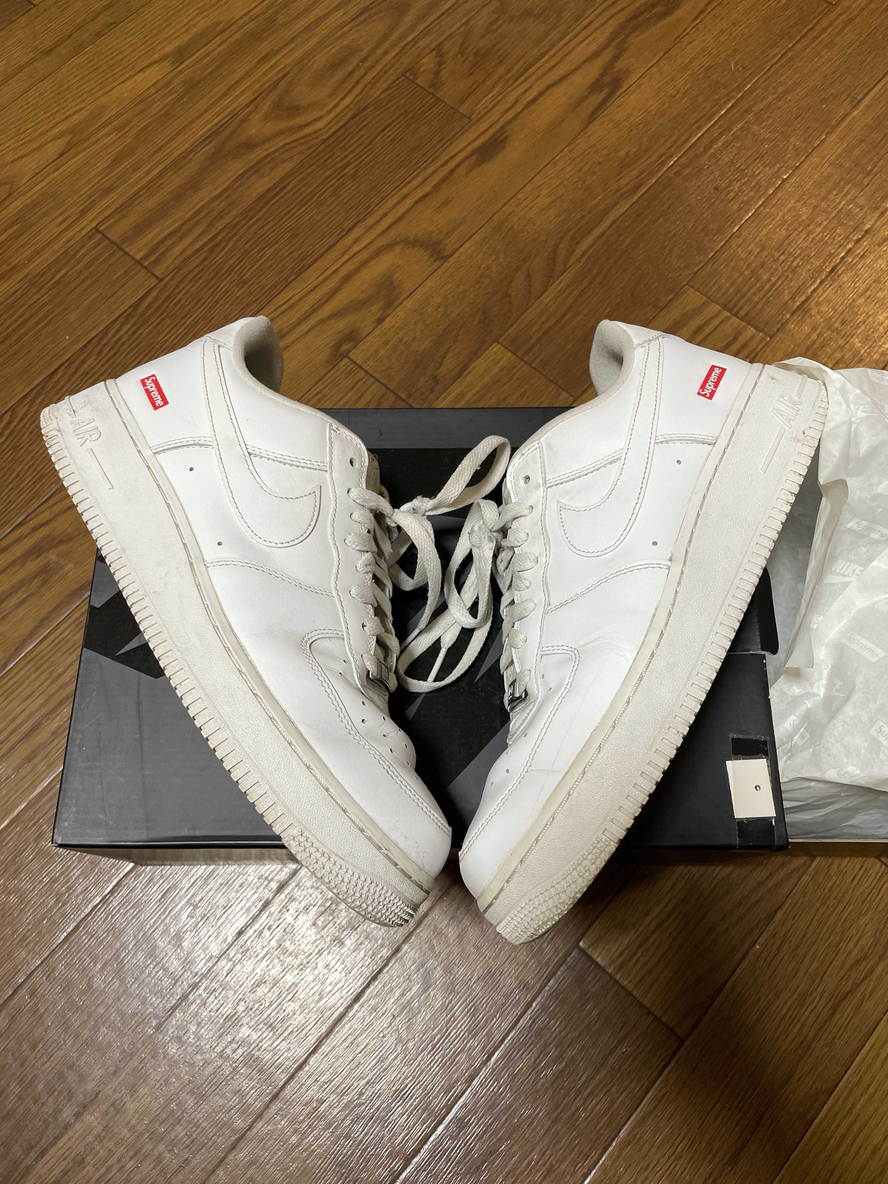 Supreme × Nike Air Force 1 Low "White"