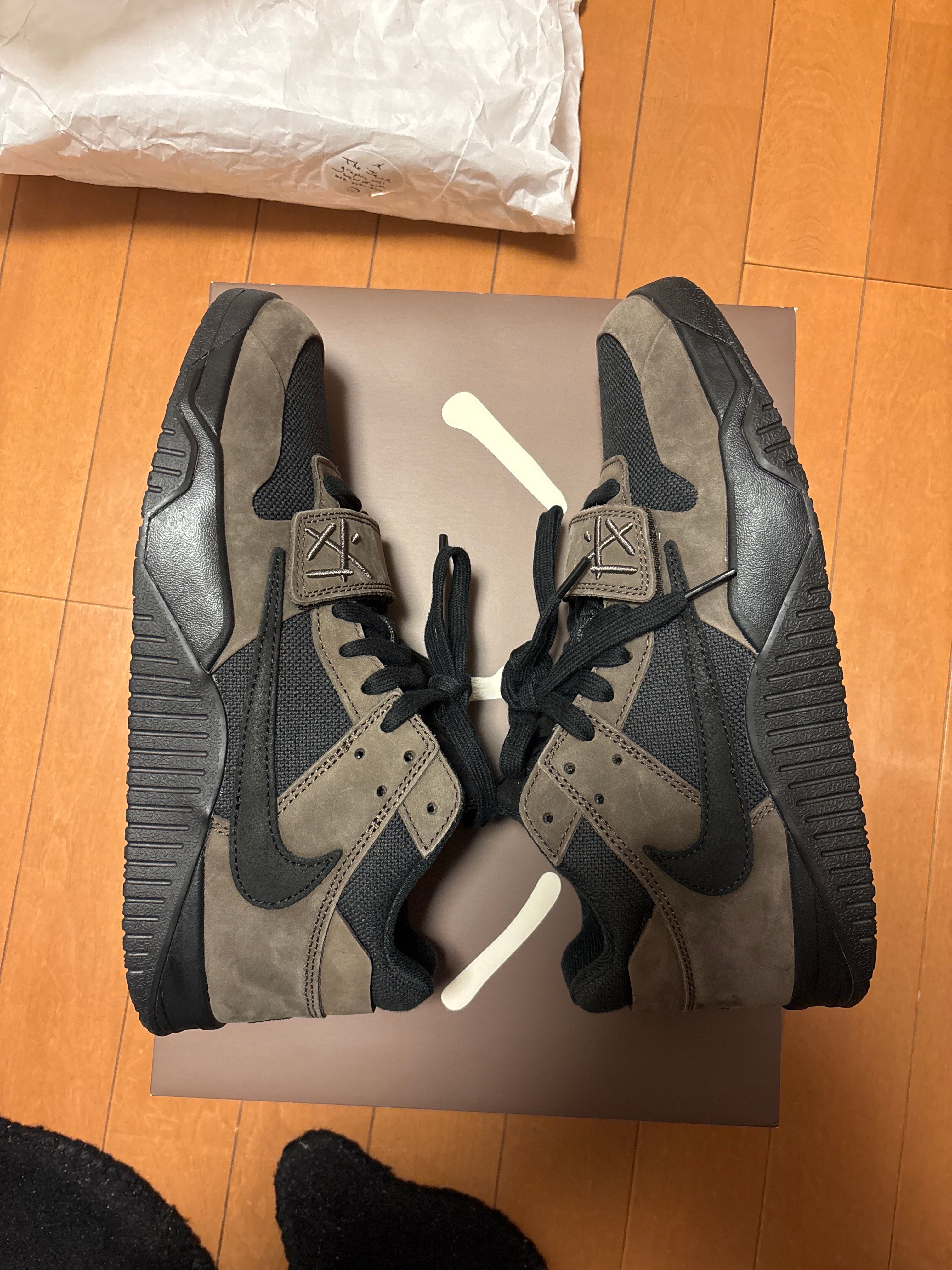 Travis Scott × Nike Jordan Jumpman Jack TR CJ1 T-Rexx "Black and Dark Mocha"
