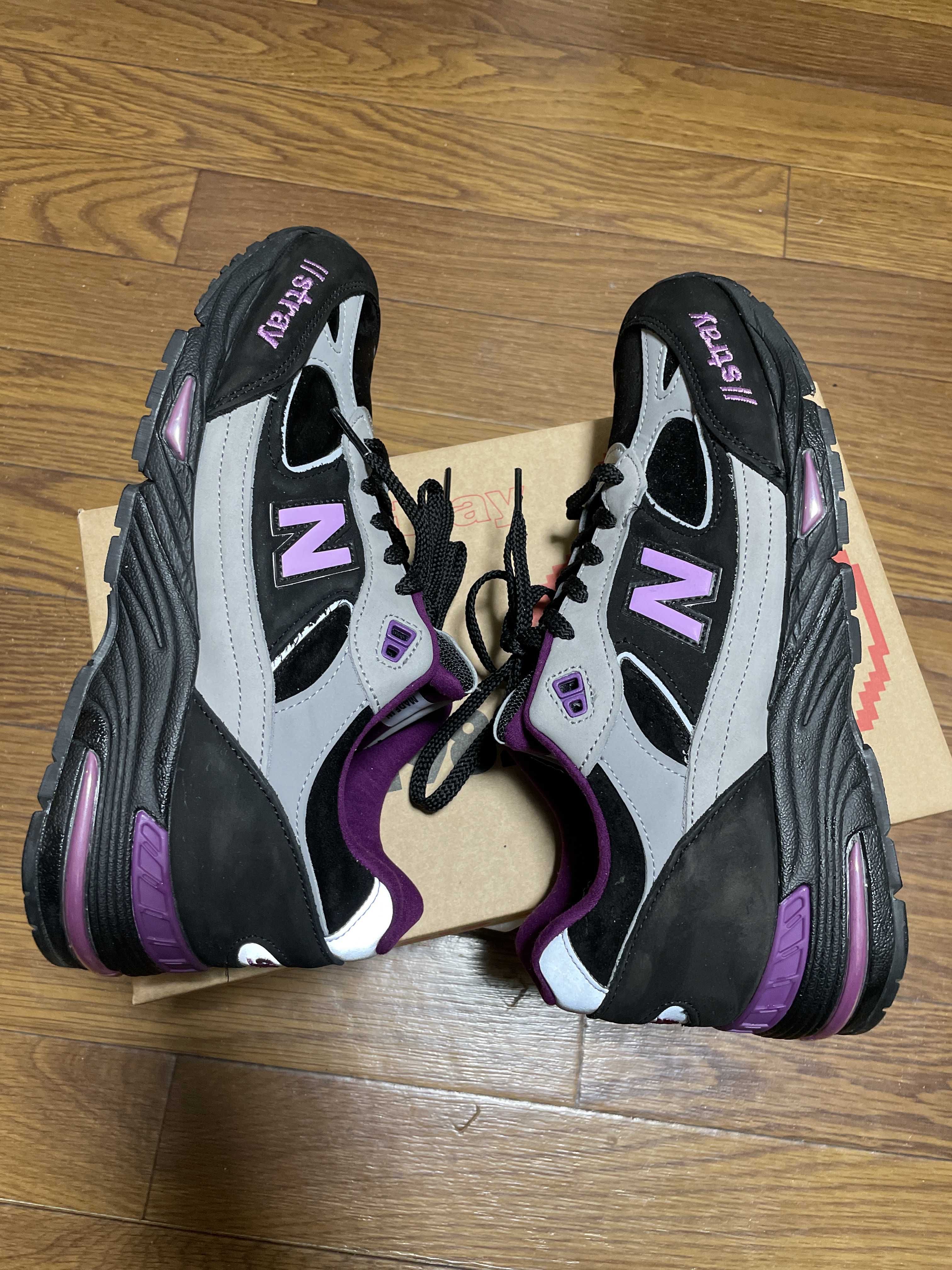 Stray Rats × New Balance 991 Made In England "Black"