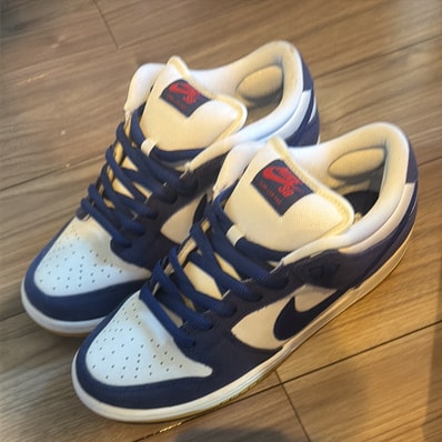Nike SB Dunk Low "Los Angeles Dodgers/Deep Royal Blue"
