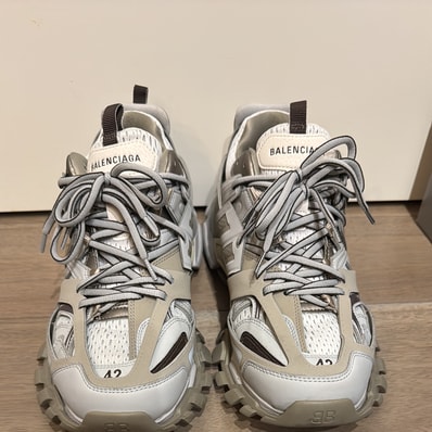 BALENCIAGA Track Sneaker "Grey/Light Beige"