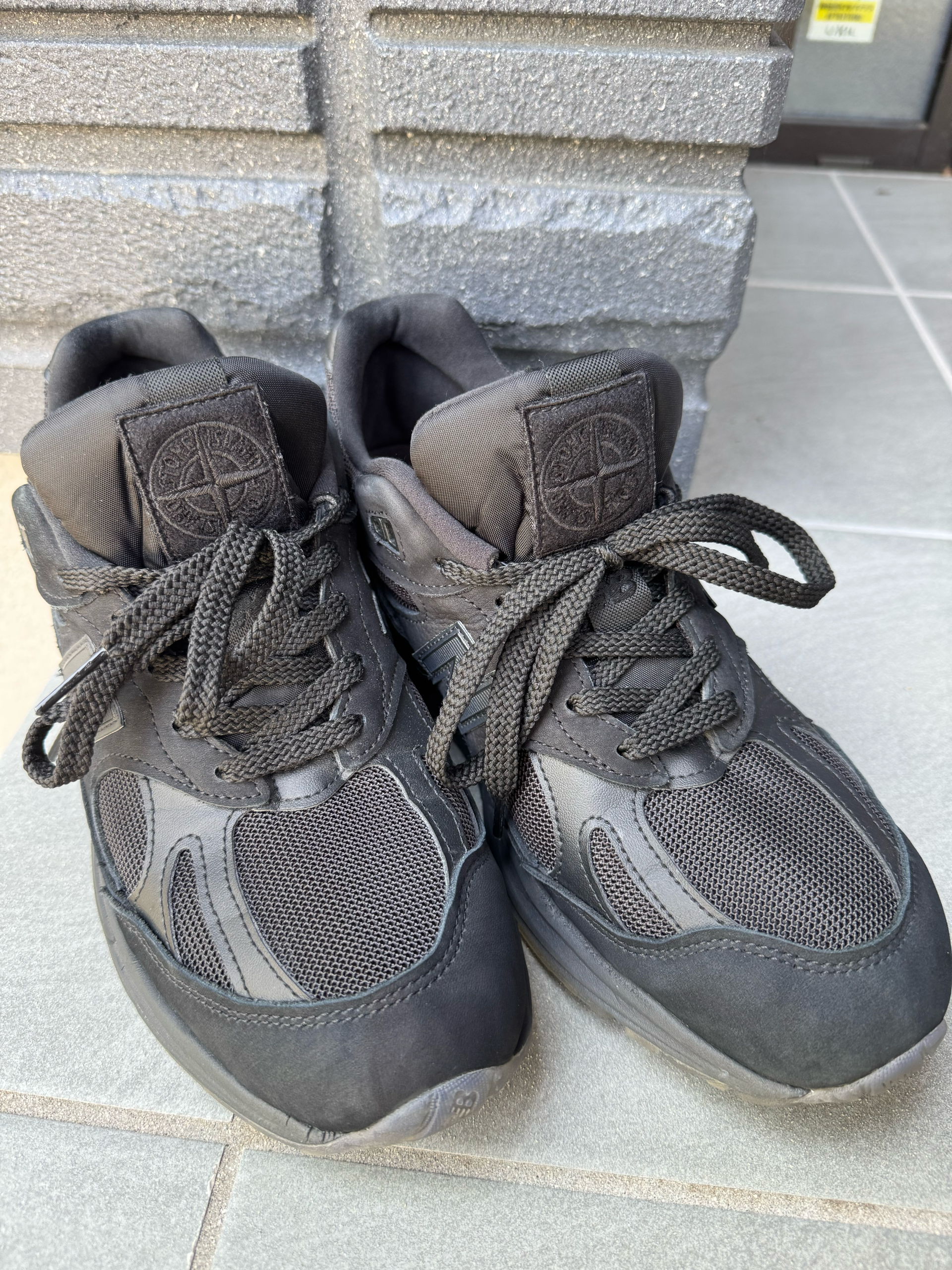 Stone Island × New Balance 991V2 Ghost "Black"
