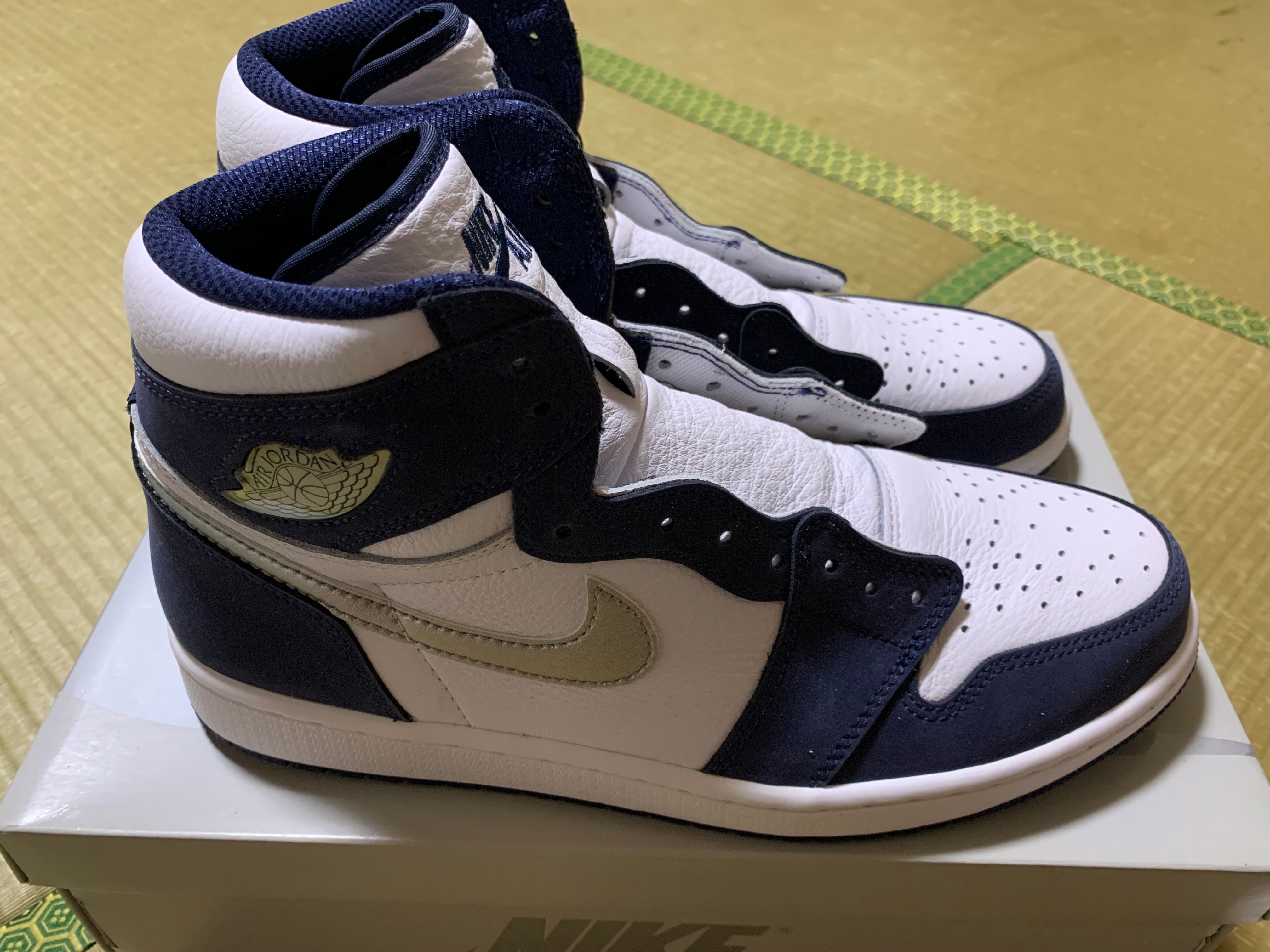 Nike Air Jordan 1 High OG CO.JP "White/Midnight Navy" (2020)(ブリーフケースなし)