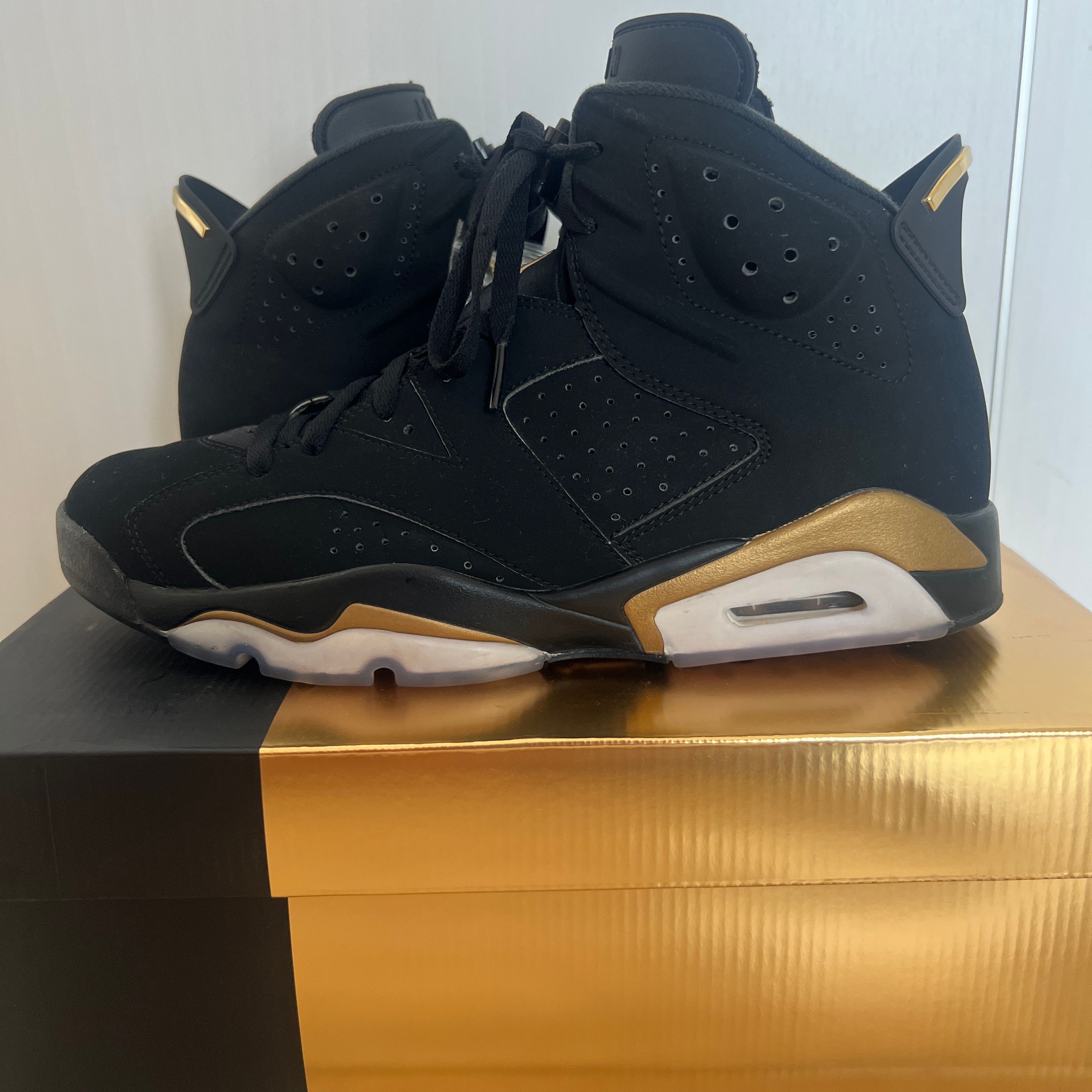 Nike Air Jordan 6 DMP "Black/Metallic Gold" (2020)