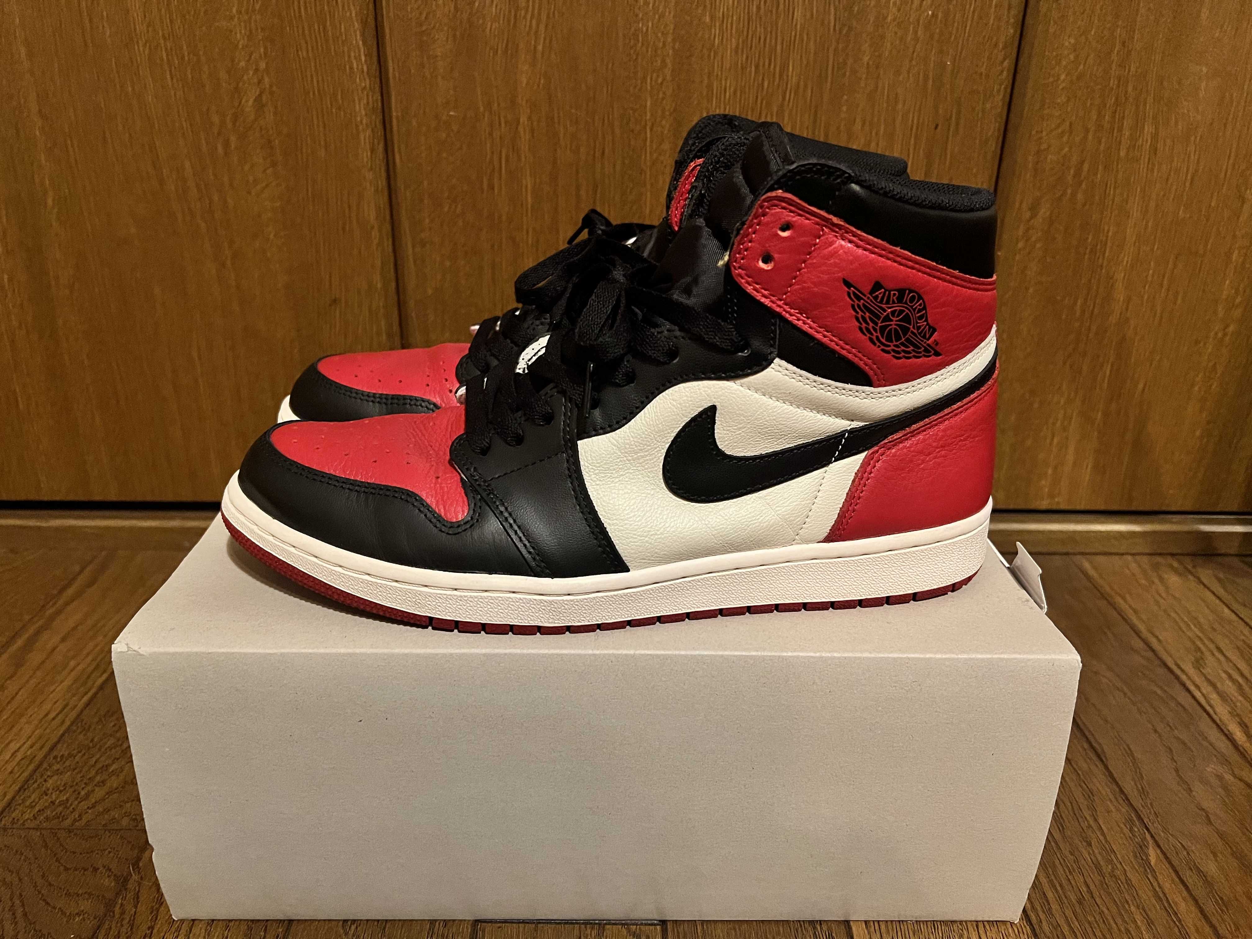 Nike Air Jordan 1 Retro High OG "Bred Toe"