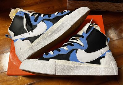 sacai × NIKE BLAZER MID "BLACK / BLUE"