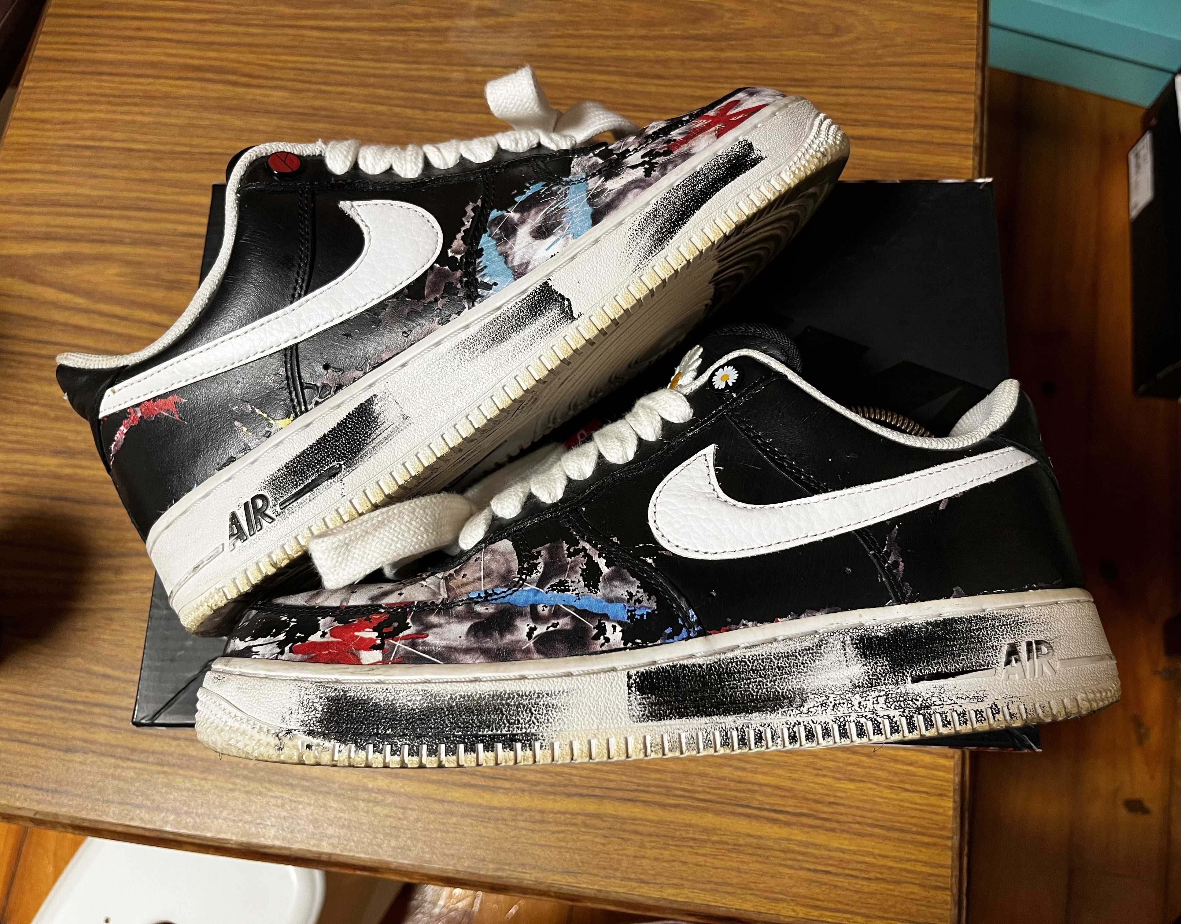 PEACEMINUSONE × Nike Air Force 1 Low Para Noise "Black" / G-DRAGON