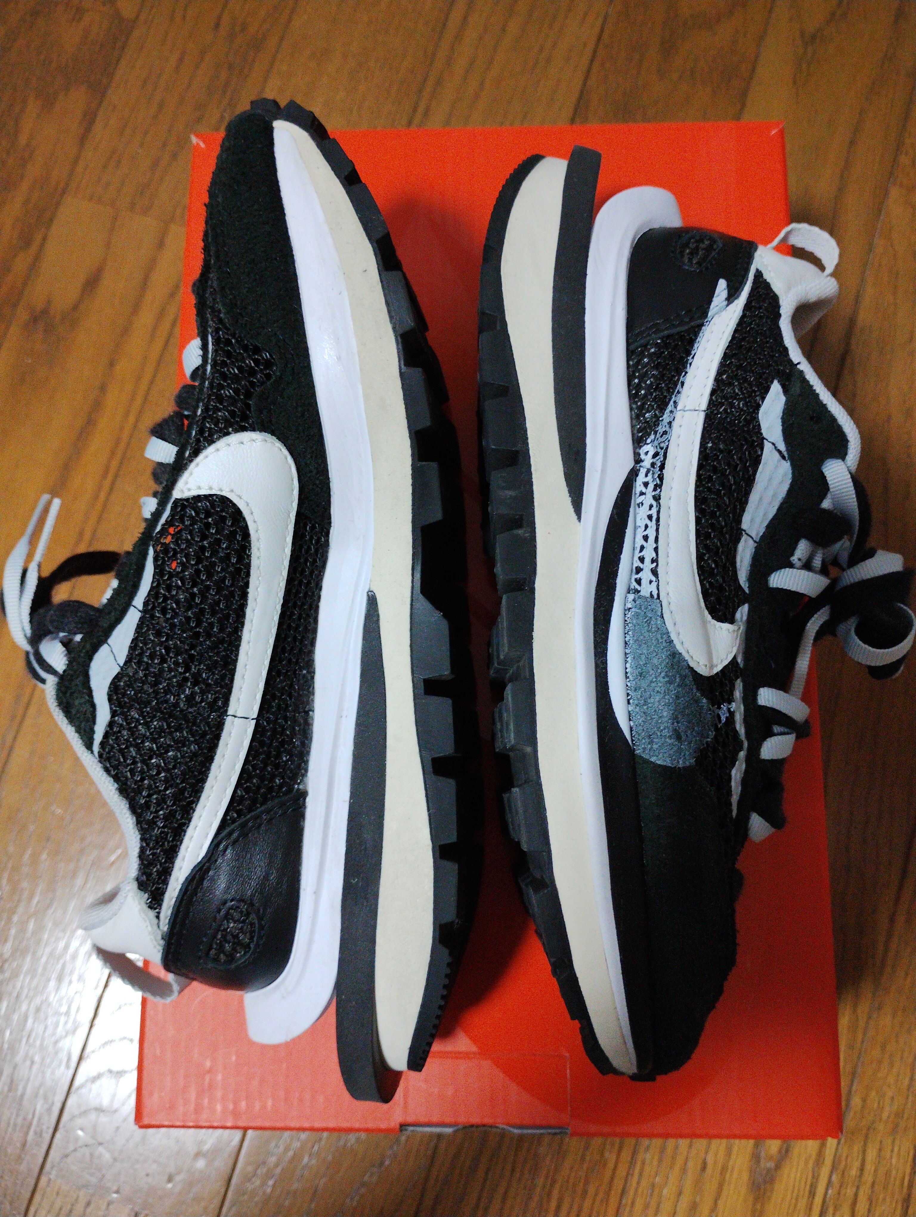 sacai × Nike Vapor Waffle "Black and White"