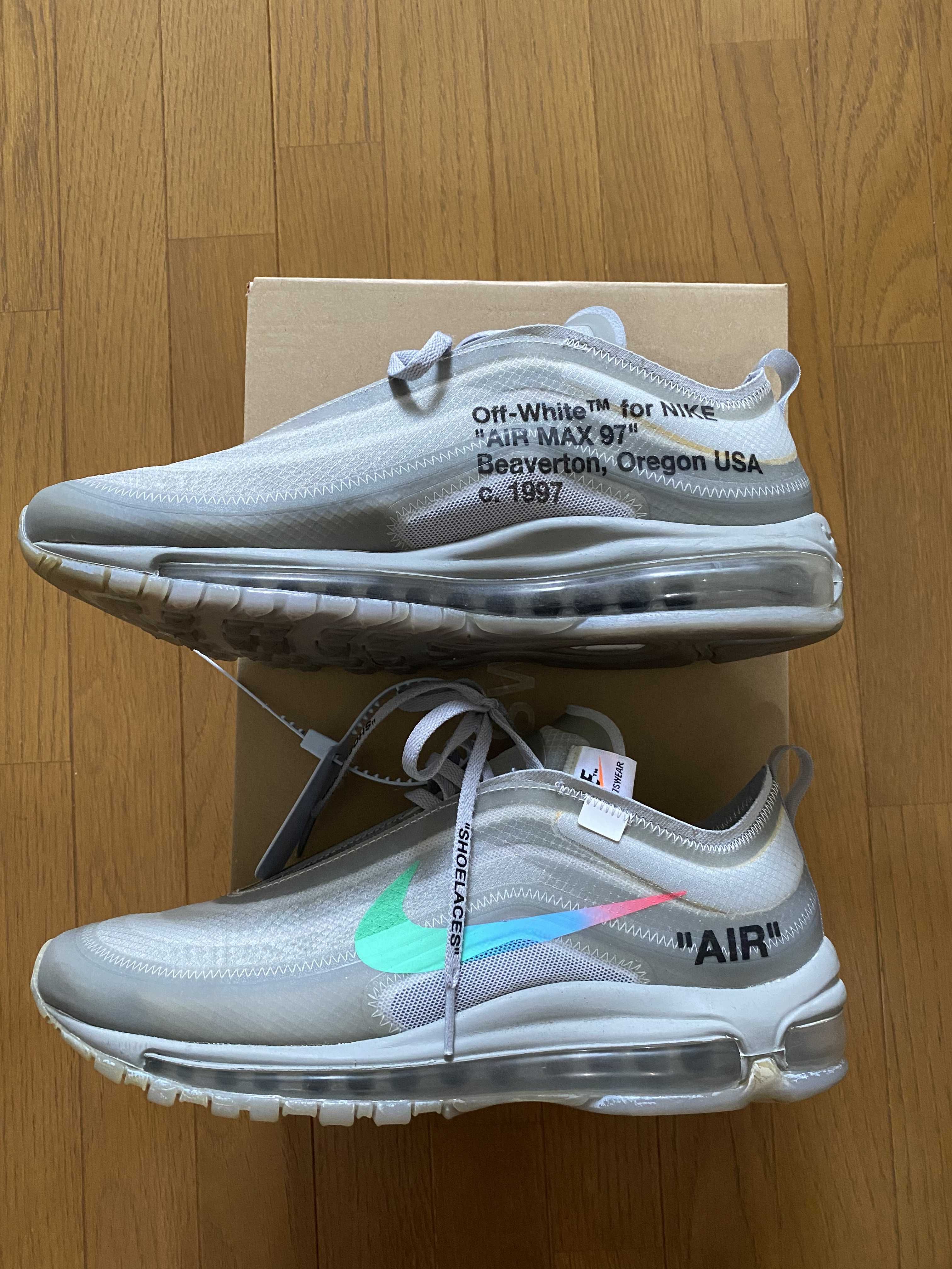 Off-White × Nike Air Max 97 "Grey"