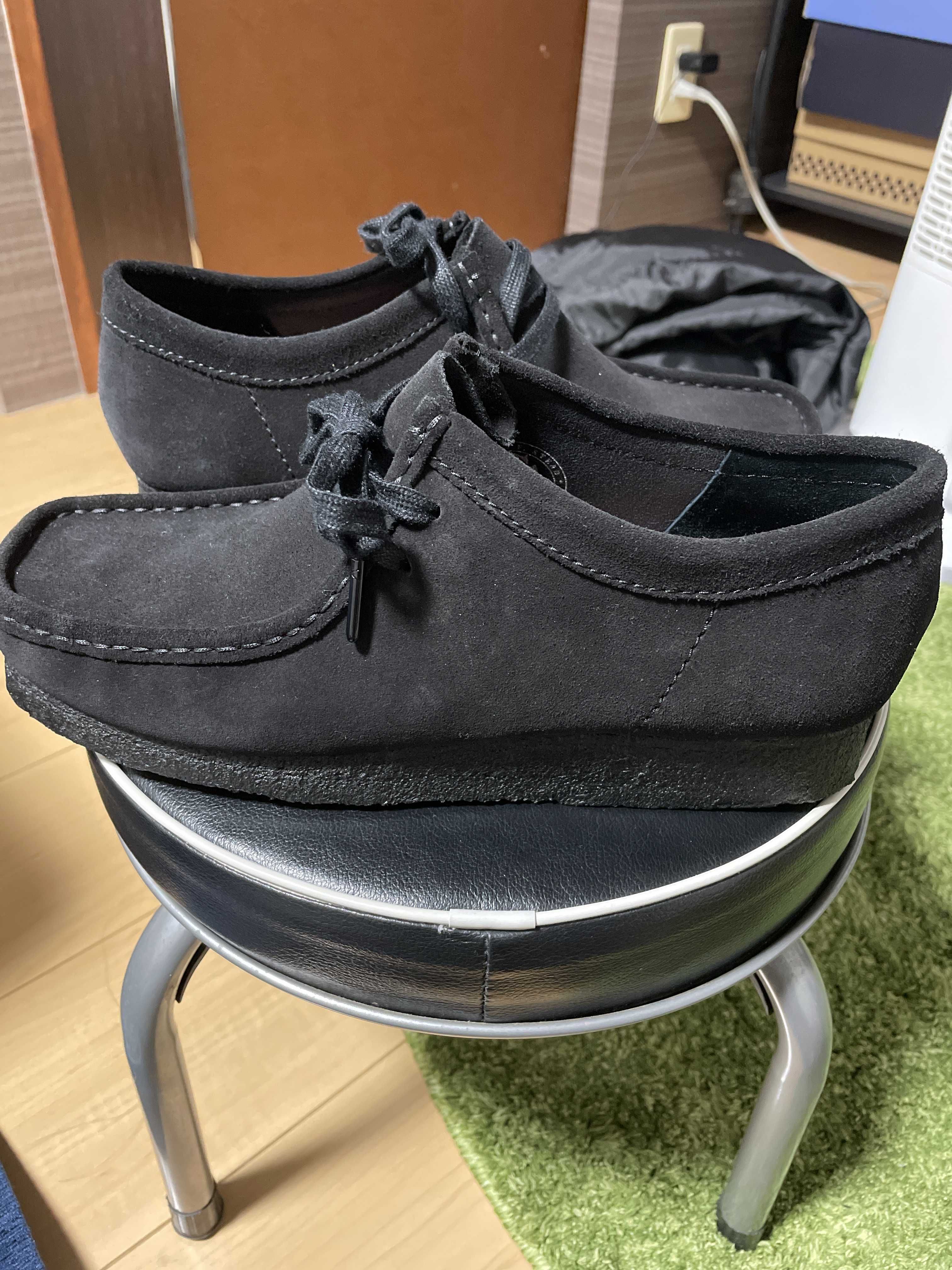 Clarks Wallabee "Black Suede"