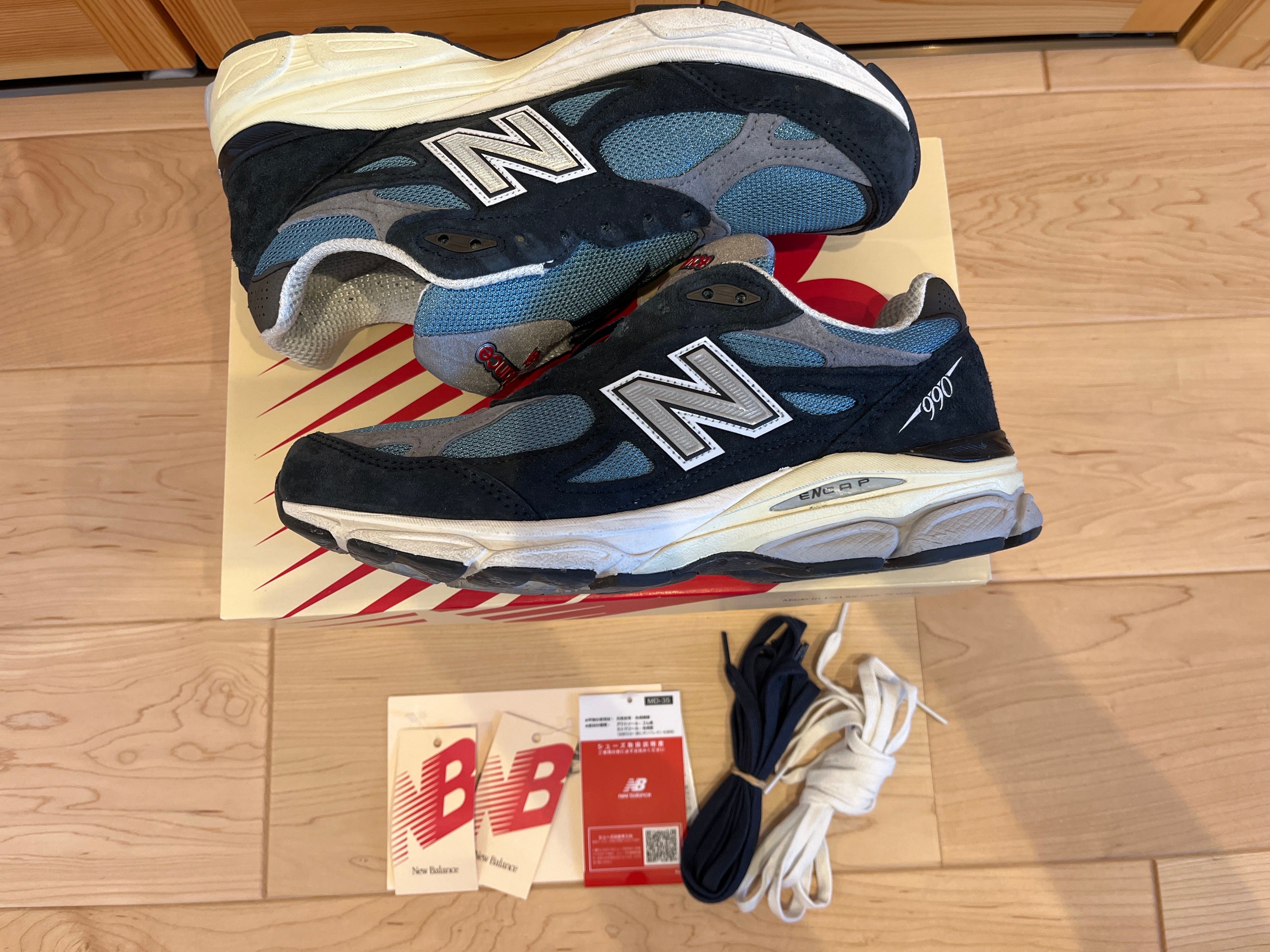 New Balance 990V3 "Navy/Castlerock"