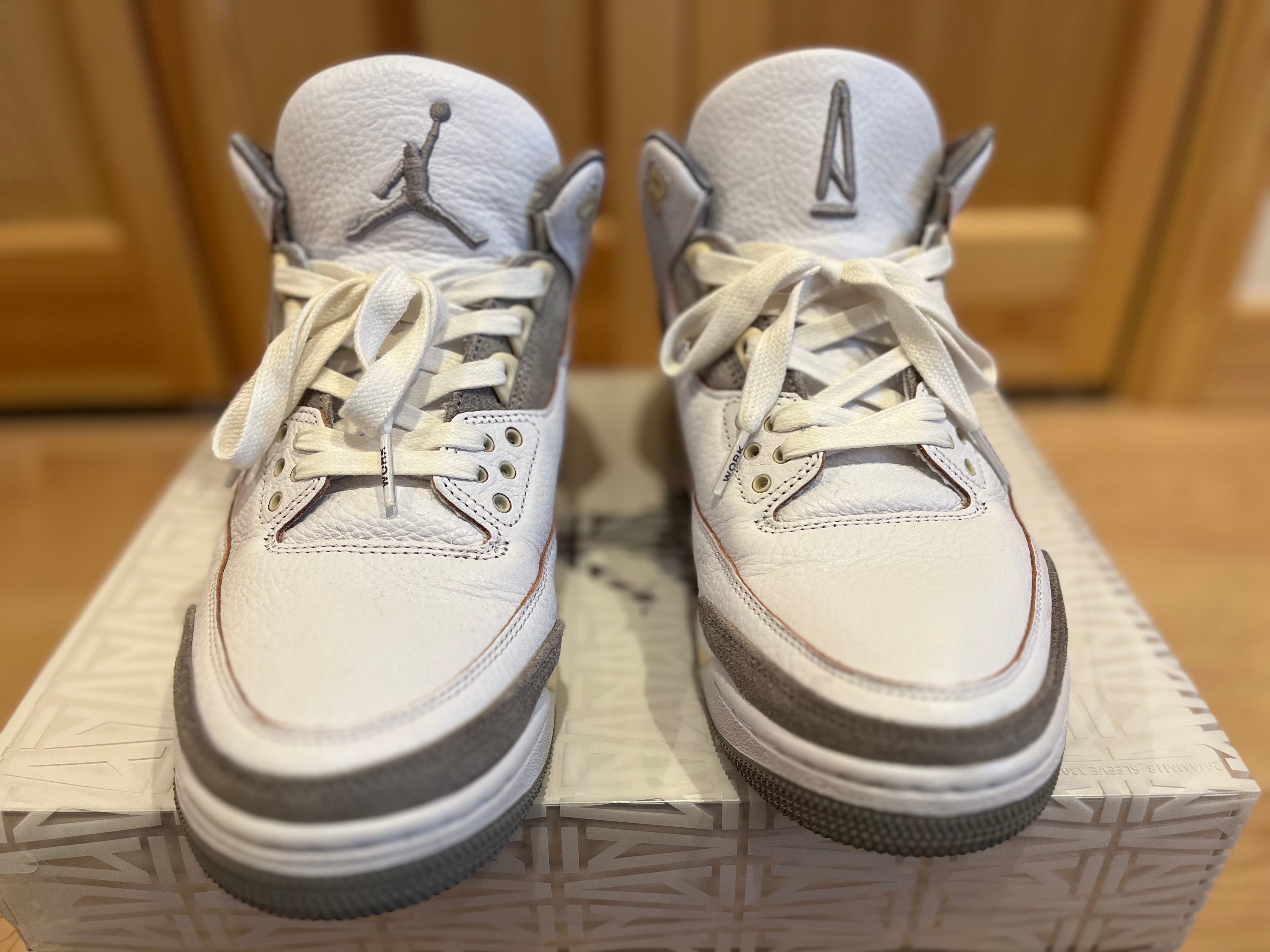 A Ma Maniere × Nike Women's Air Jordan 3 Retro SP "White/Medium Grey Violet Ore"