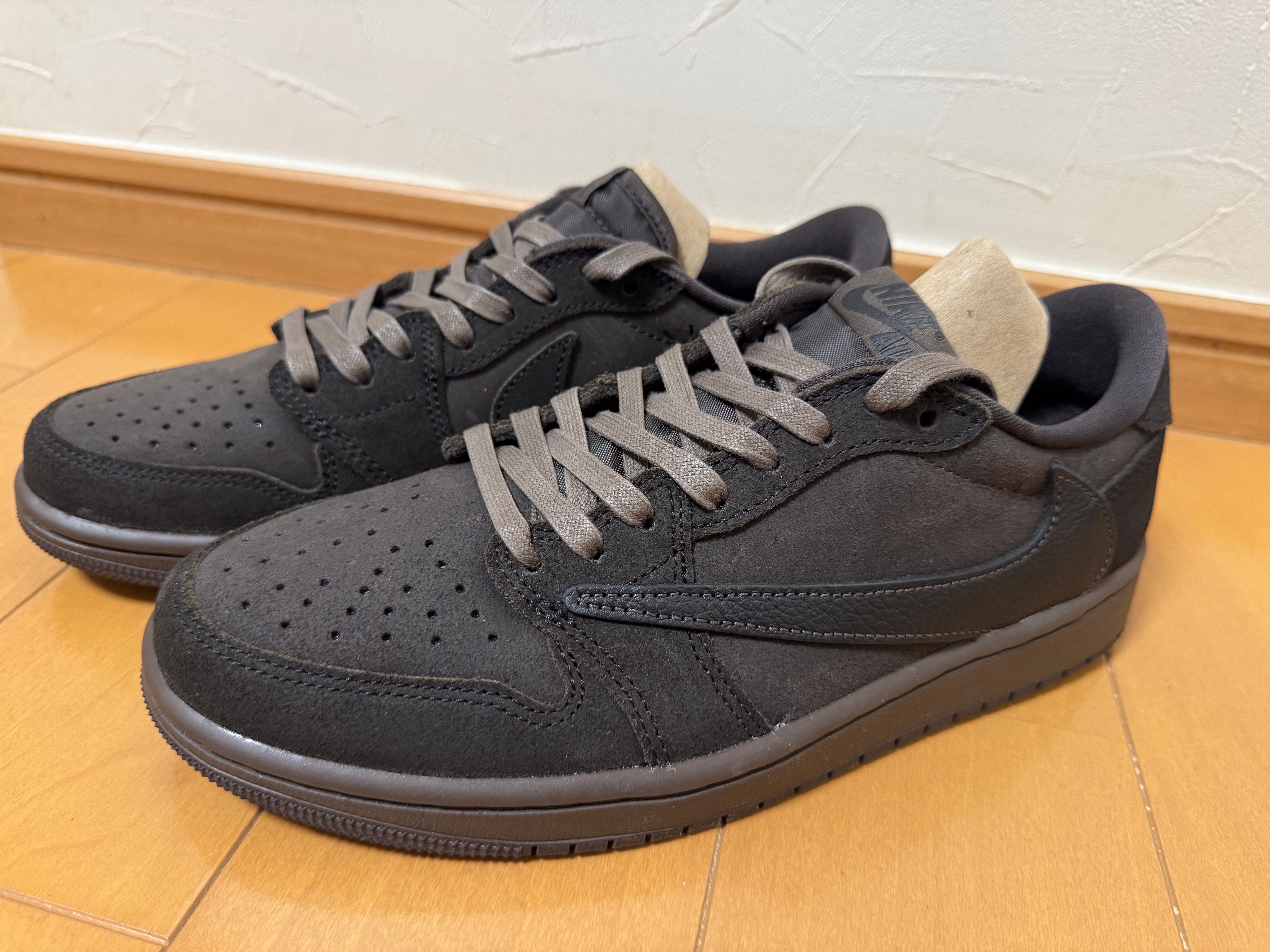 Travis Scott × Nike Air Jordan 1 Low OG SP "Velvet Brown and Dark Mocha"