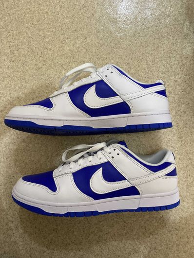 Nike Dunk Low Retro "Racer Blue and White"
