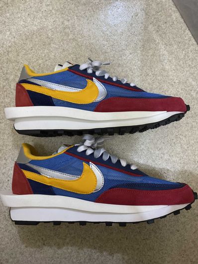 sacai × Nike LDV Waffle "Red/Blue"