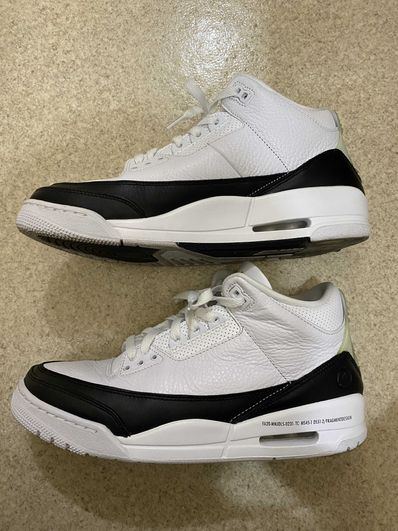 Fragment × Nike Air Jordan 3 "White/Black"