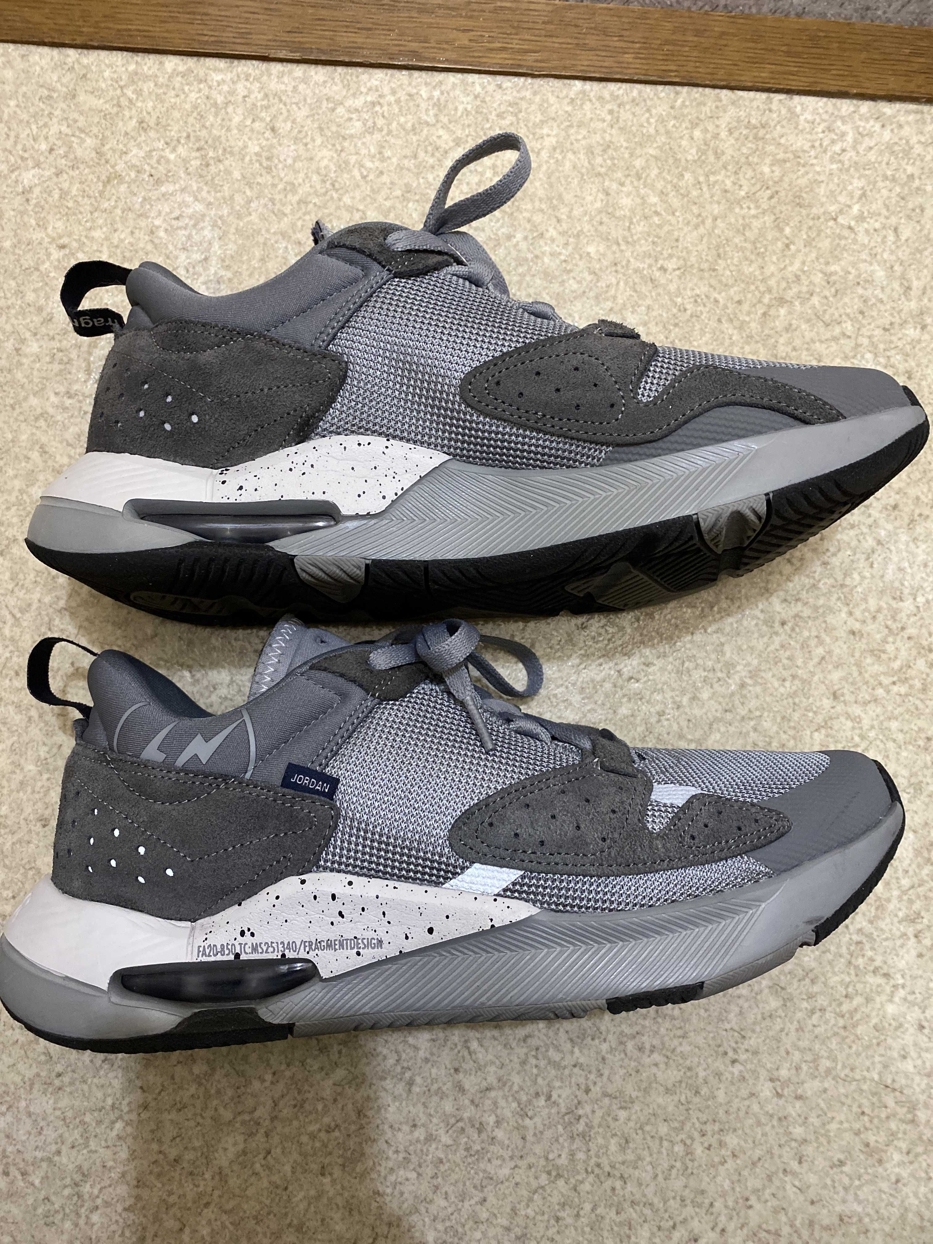 FRAGMENT × JORDAN AIR CADENCE PARTICLE GREY