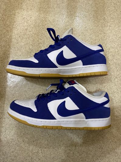 Nike SB Dunk Low "Los Angeles Dodgers/Deep Royal Blue"