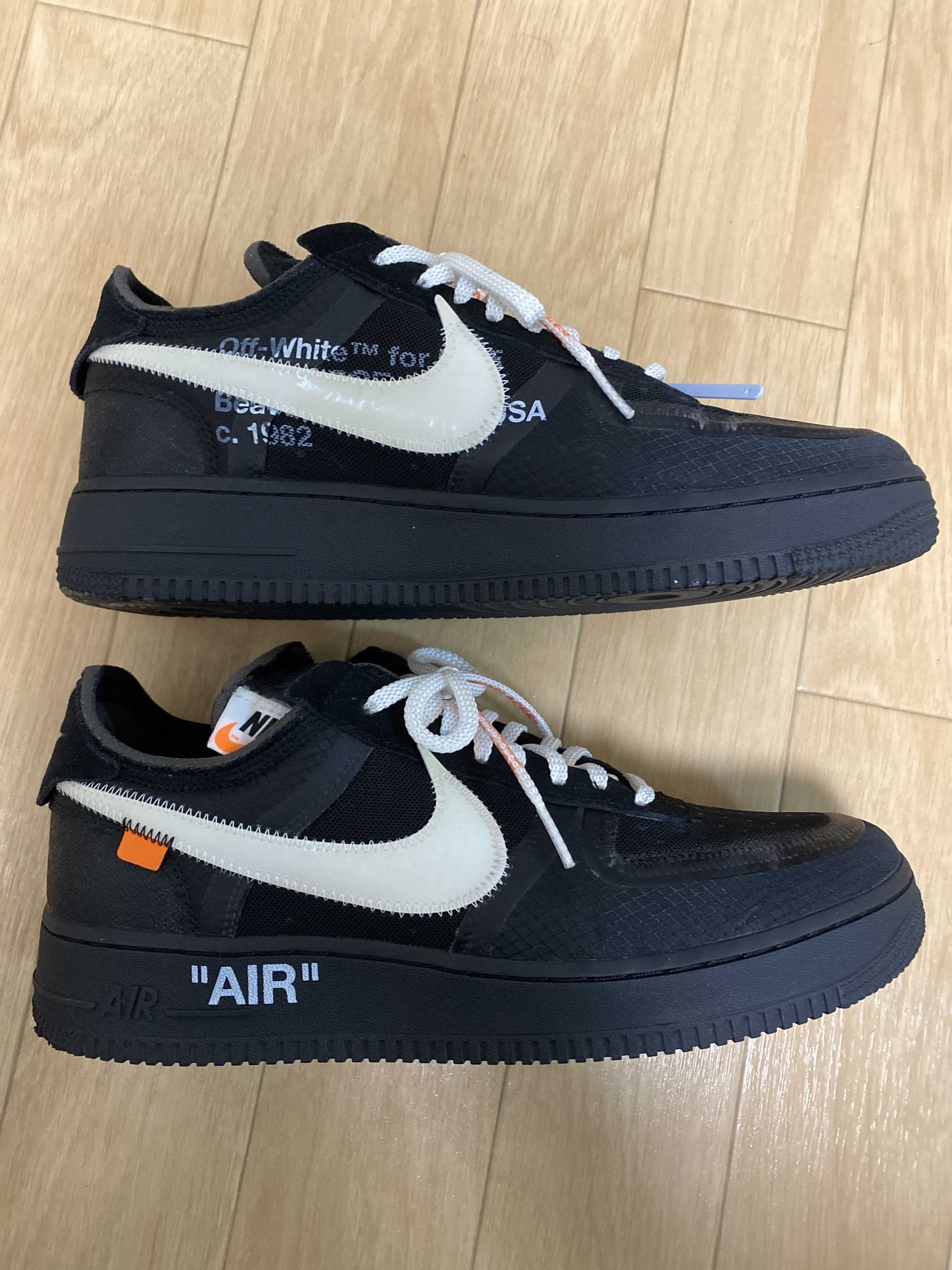Off-White × Nike Air Force 1 Low "Black"