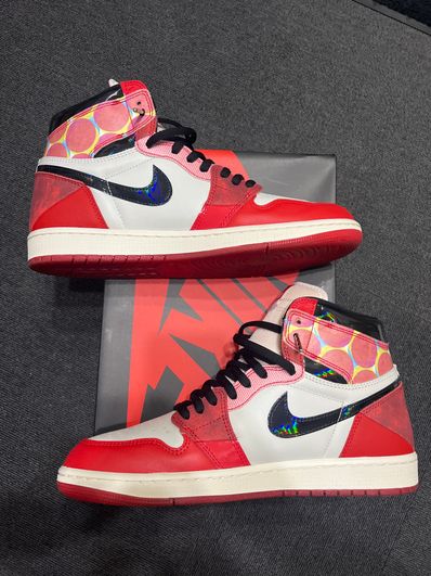 Spider-Man × Nike Air Jordan 1 Retro High OG SP "Spider-Man: Across the Spider-Verse/University Red"