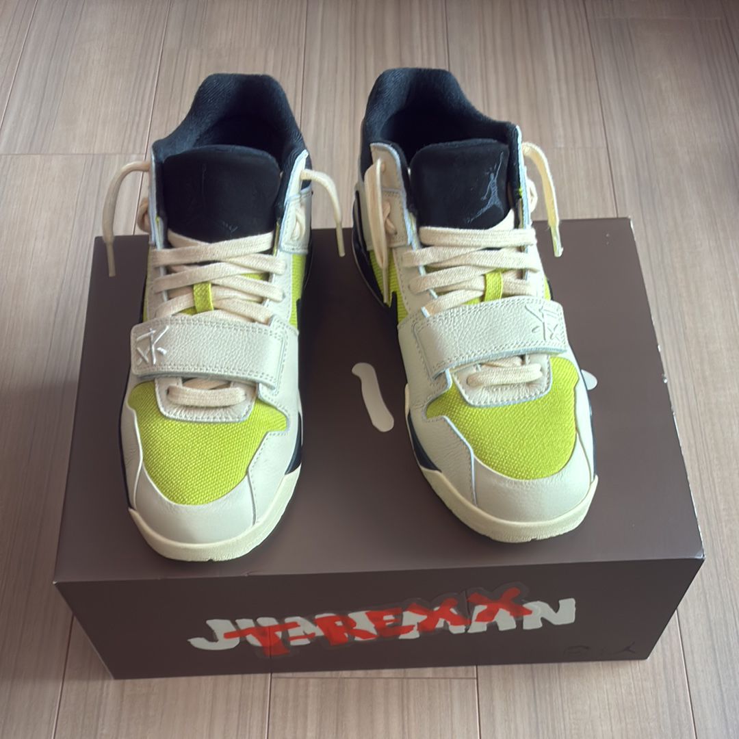 Travis Scott × Nike Jordan Jumpman Jack TR CJ1 T-Rexx "Bright Cactus"