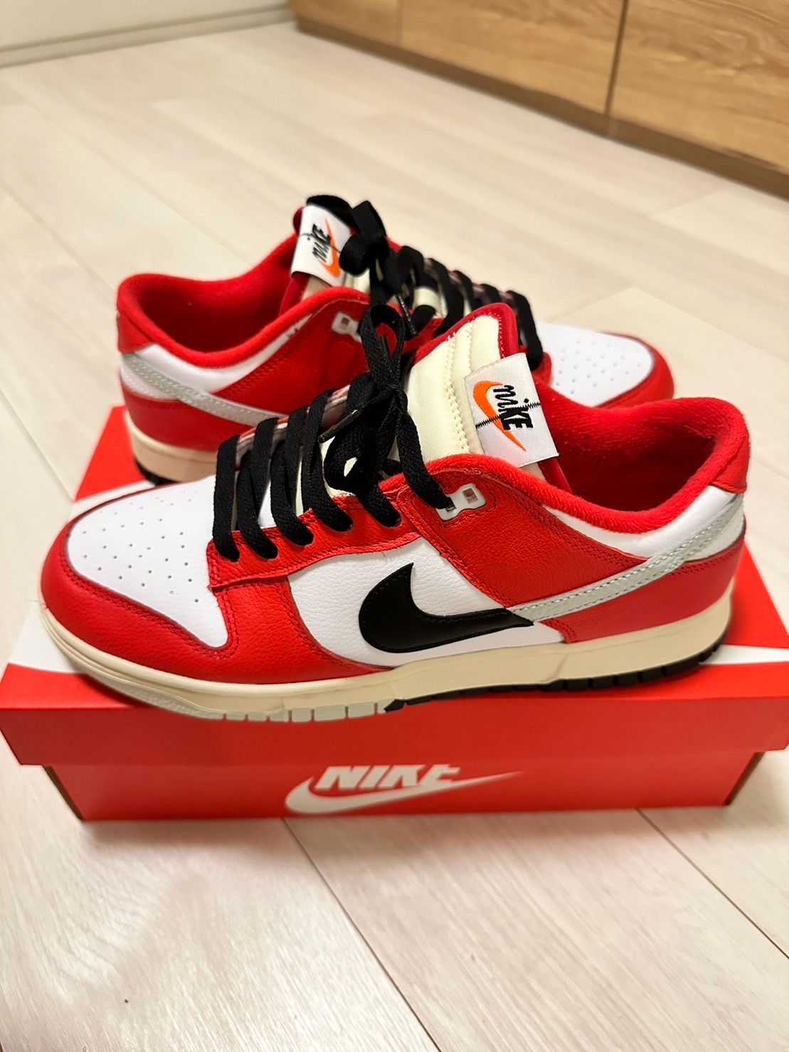 Nike Dunk Low Retro PRM "Chicago Split"