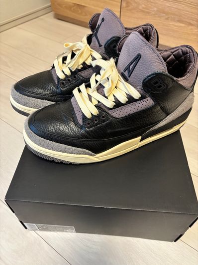 A Ma Maniere × Nike Women's Air Jordan 3 Retro OG SP "Black and Flat Pewter/WYWS"