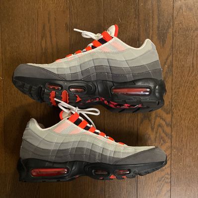 Nike Air Max 95 OG "White/Solar Red"