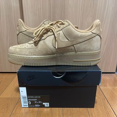 Supreme × Nike Air Force 1 Low "Flax/Wheat"