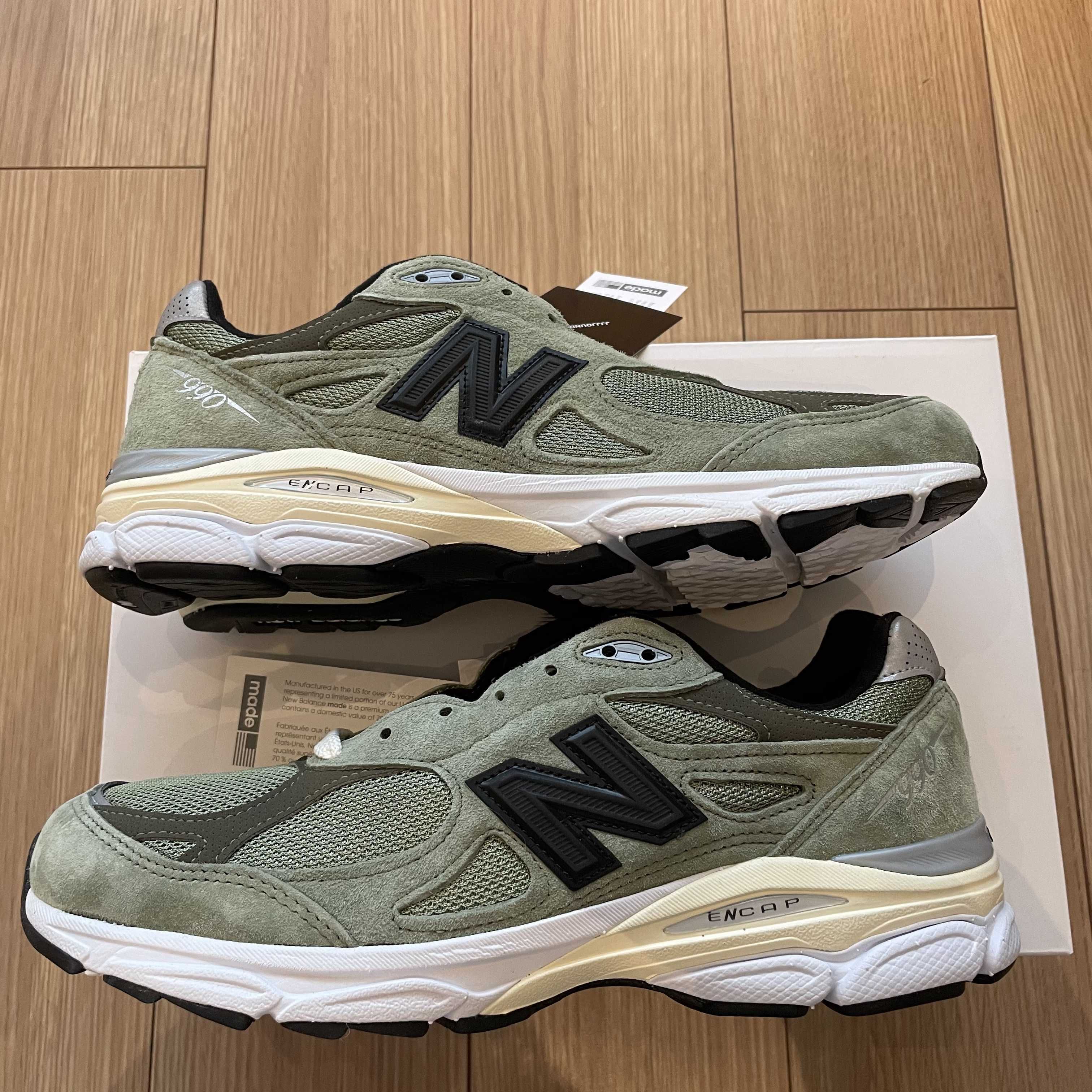 JJJJound × New Balance 990V3 "Green"