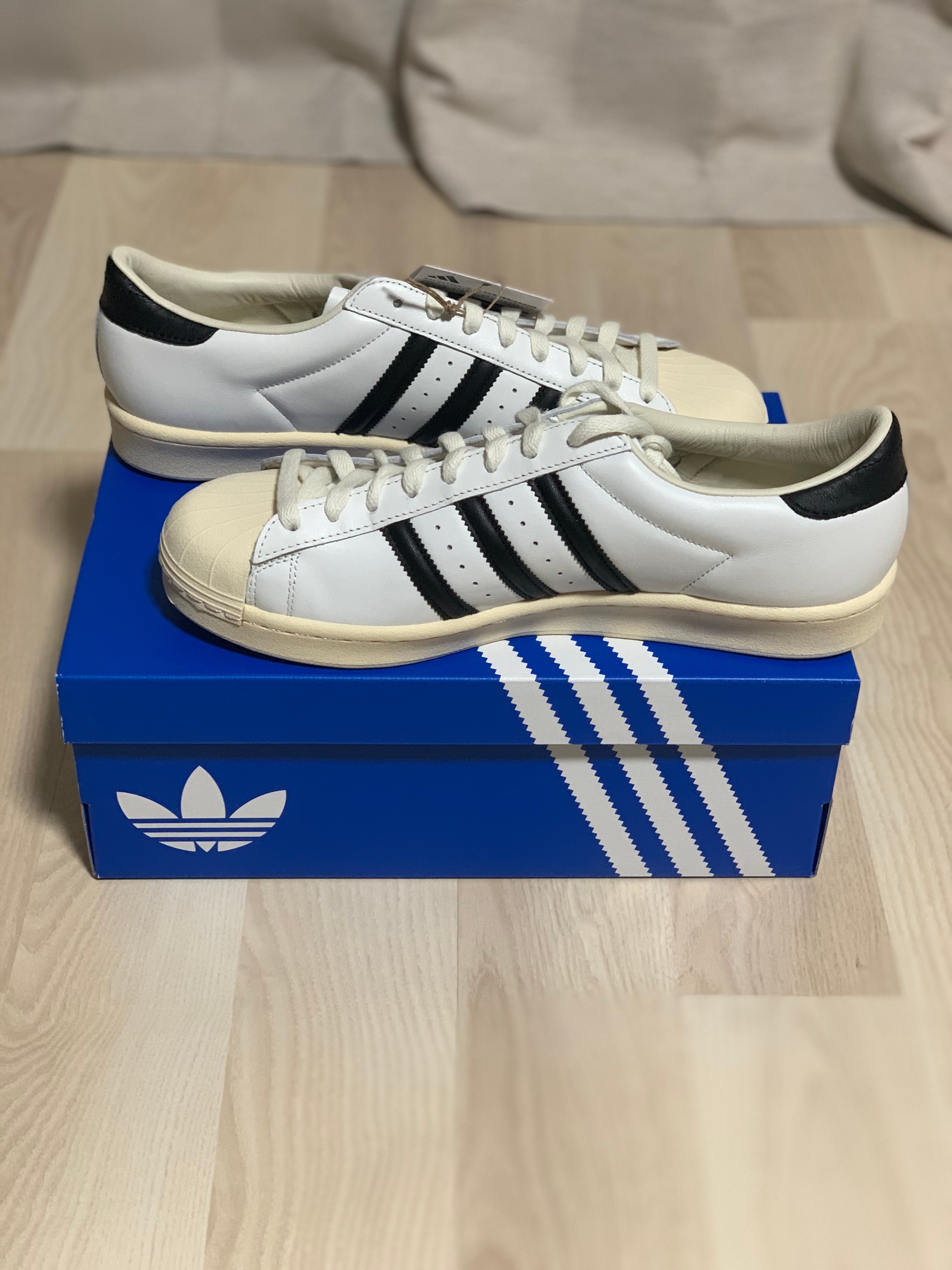 アディダス スーパースター ヴィンテージ "コアホワイト/コアブラック/クリームホワイト"