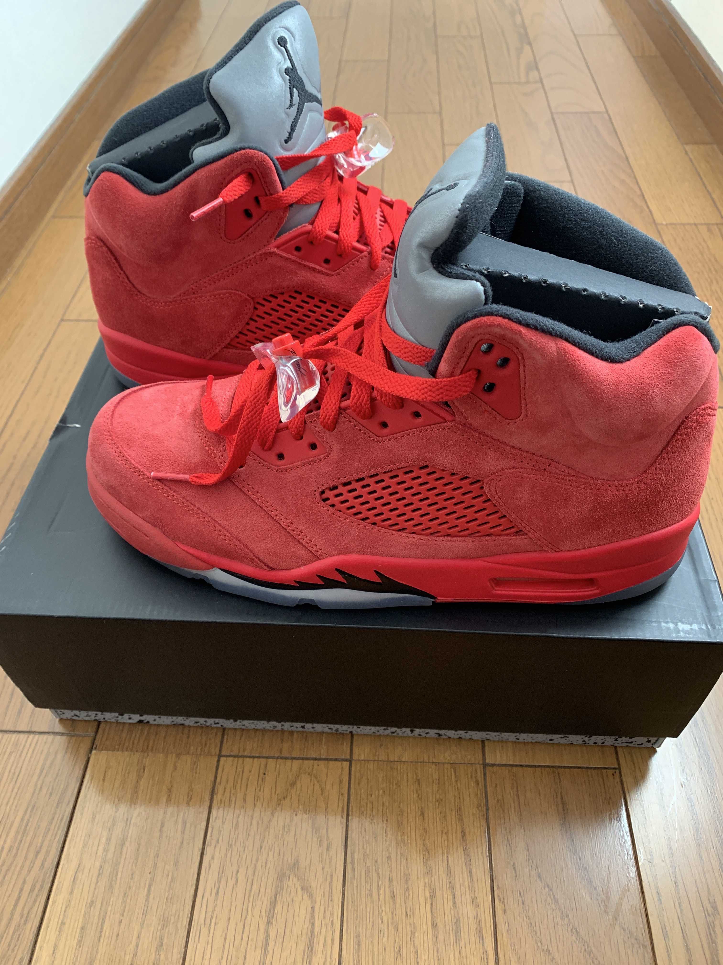 Nike Air Jordan 5 Ratro "Red Suede"