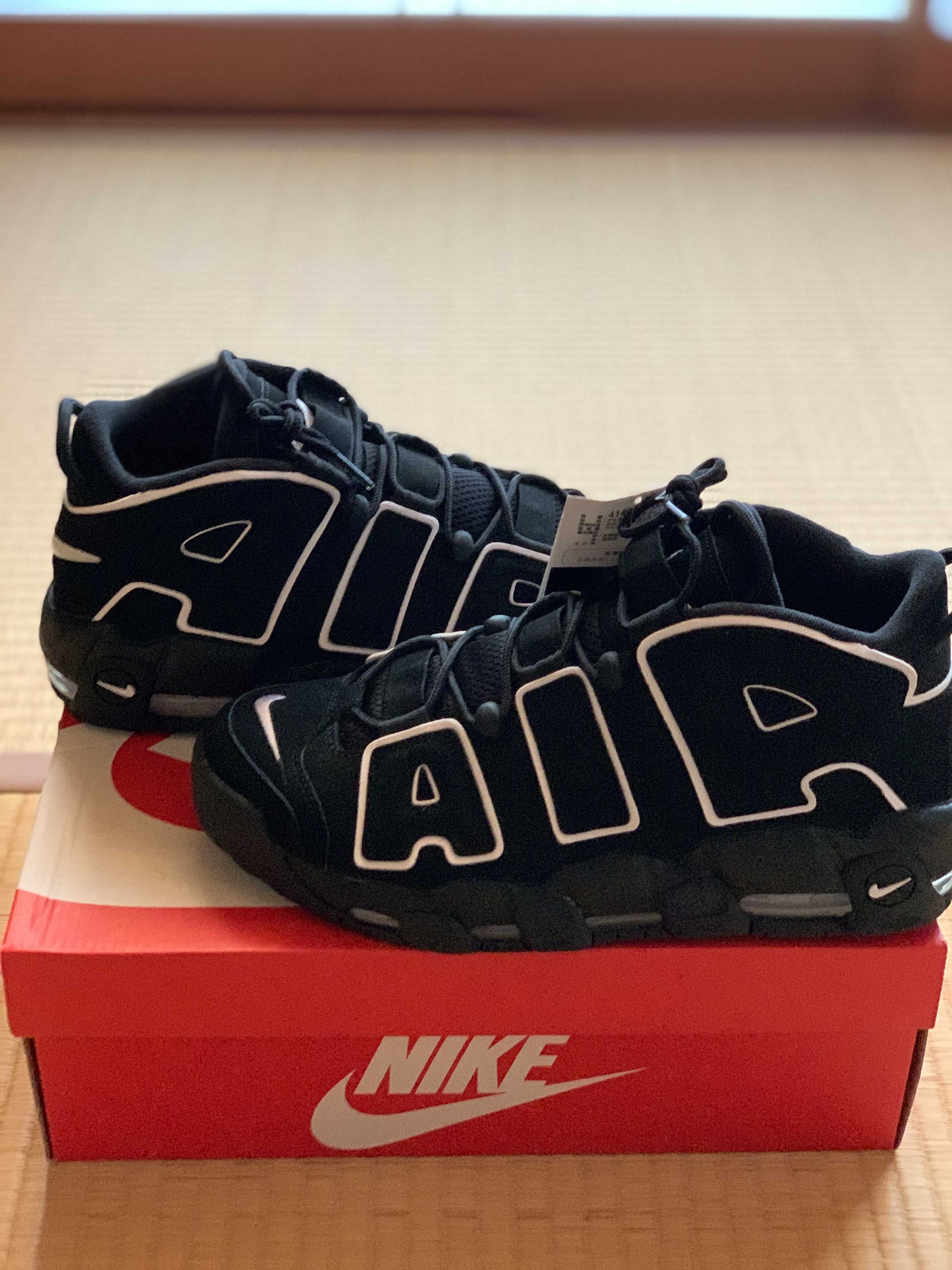 Nike Air More Uptempo "Black/White"(2020)