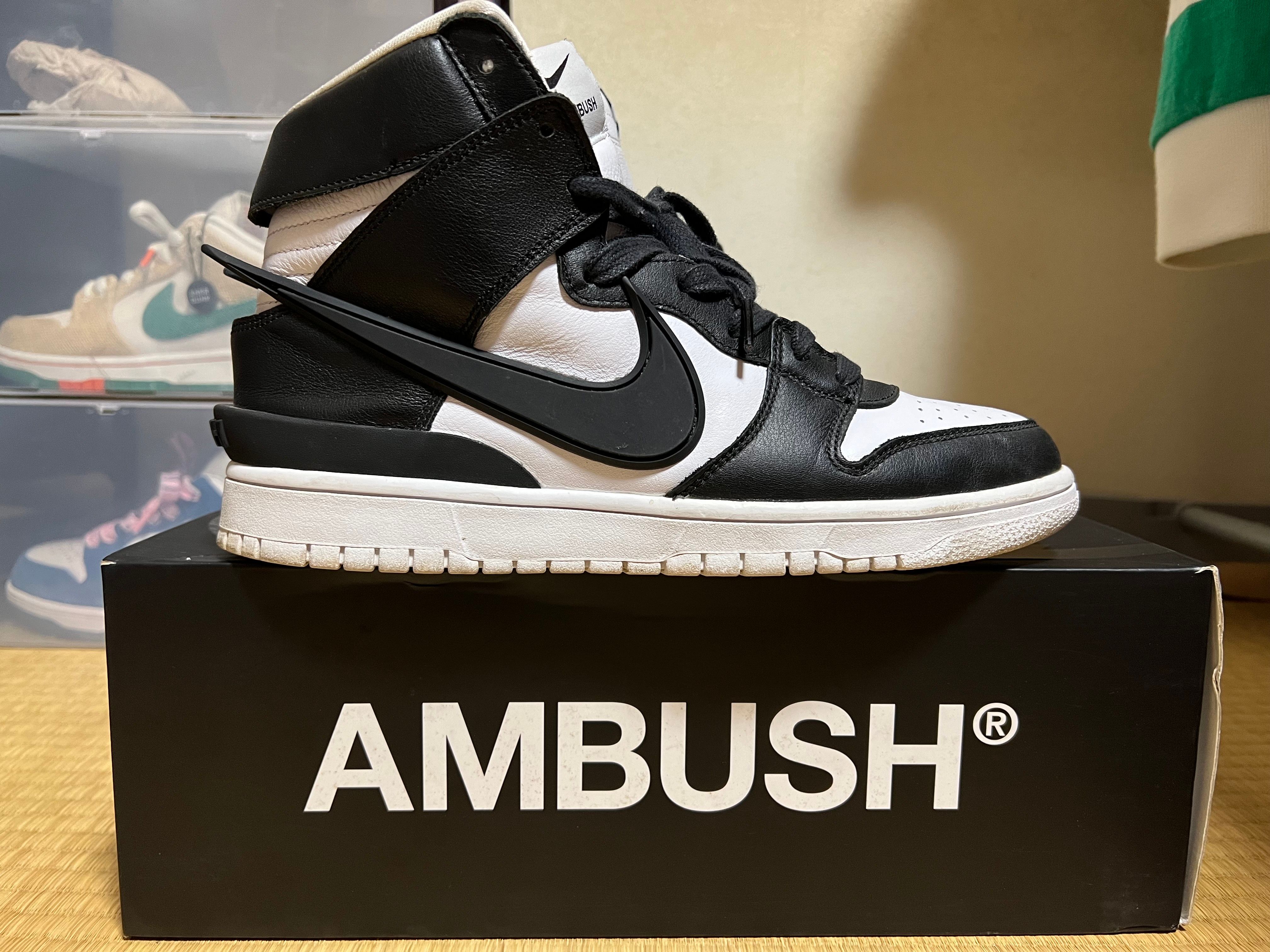 AMBUSH × Nike Dunk High "Black"